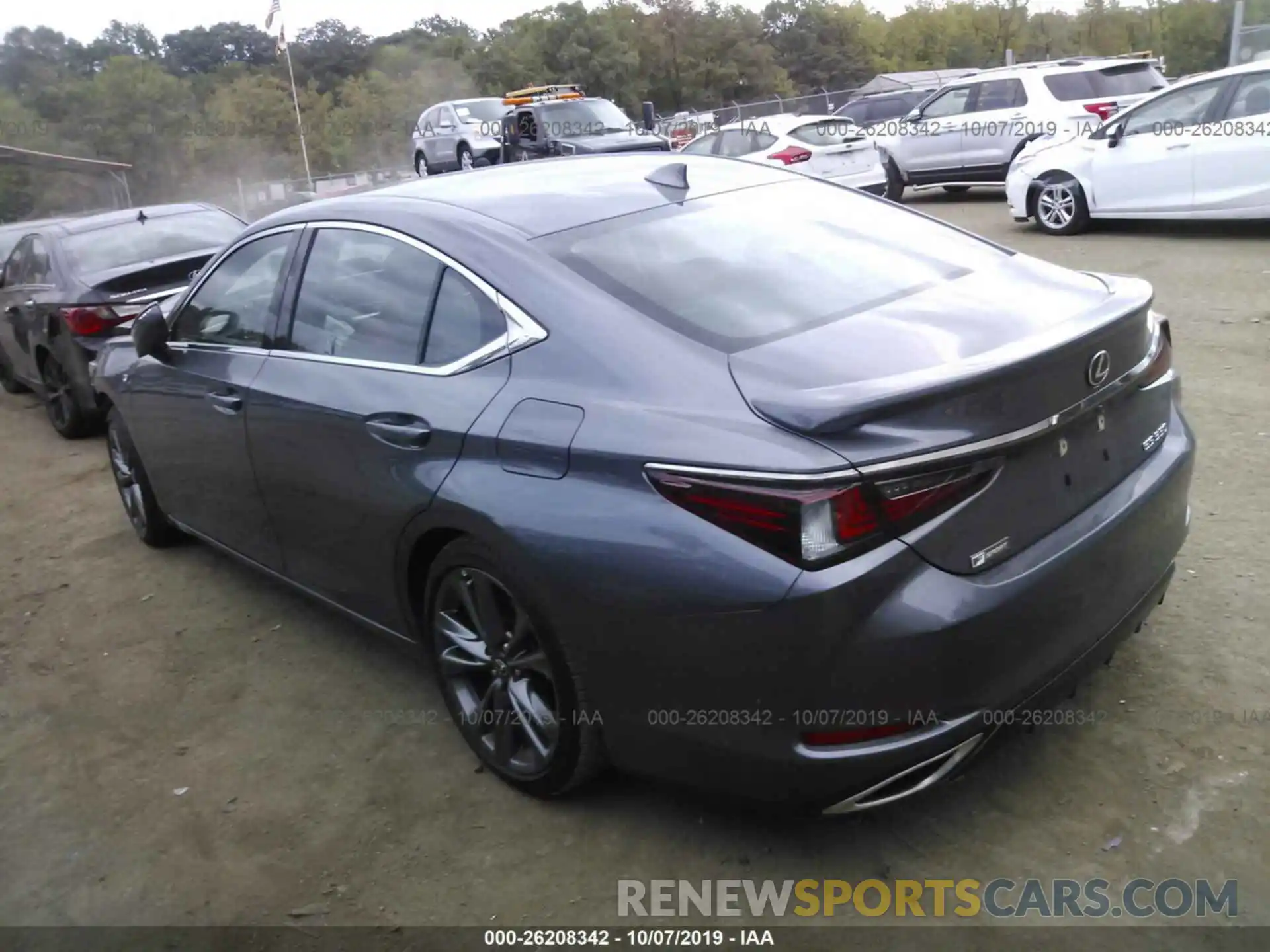 3 Photograph of a damaged car 58ABZ1B16KU004497 LEXUS ES 2019