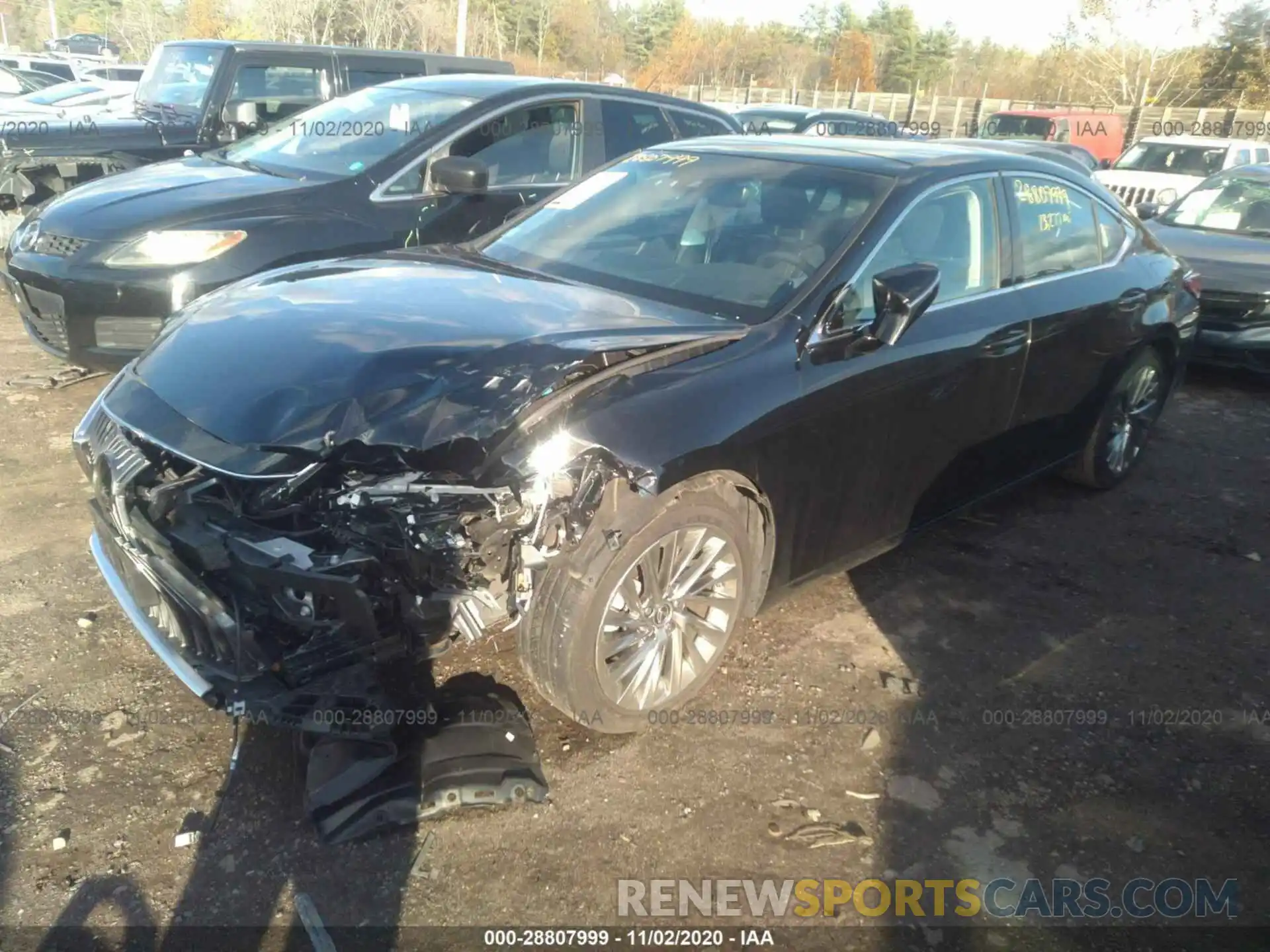 2 Photograph of a damaged car 58ABZ1B16KU006864 LEXUS ES 2019