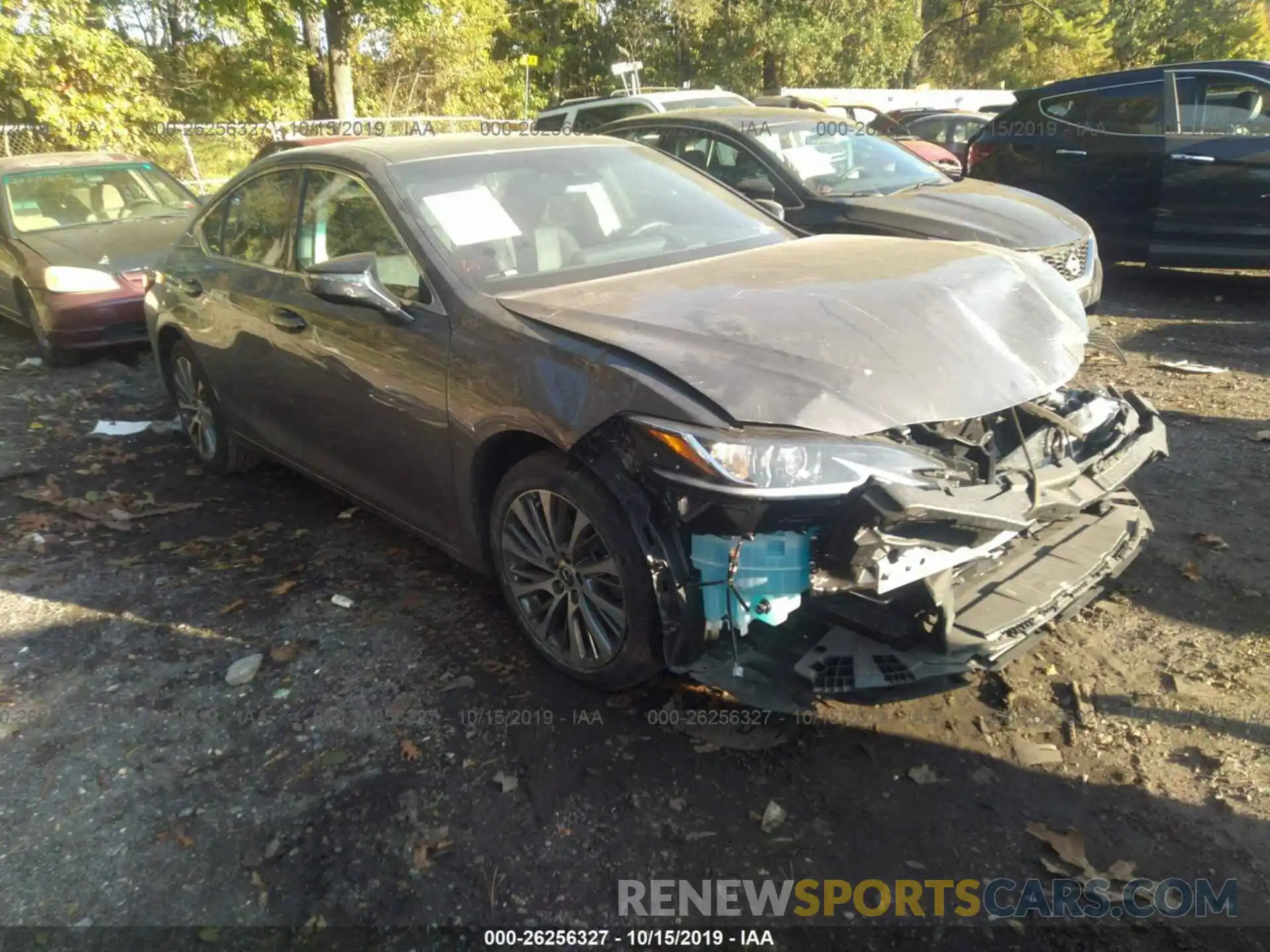 1 Photograph of a damaged car 58ABZ1B16KU008775 LEXUS ES 2019