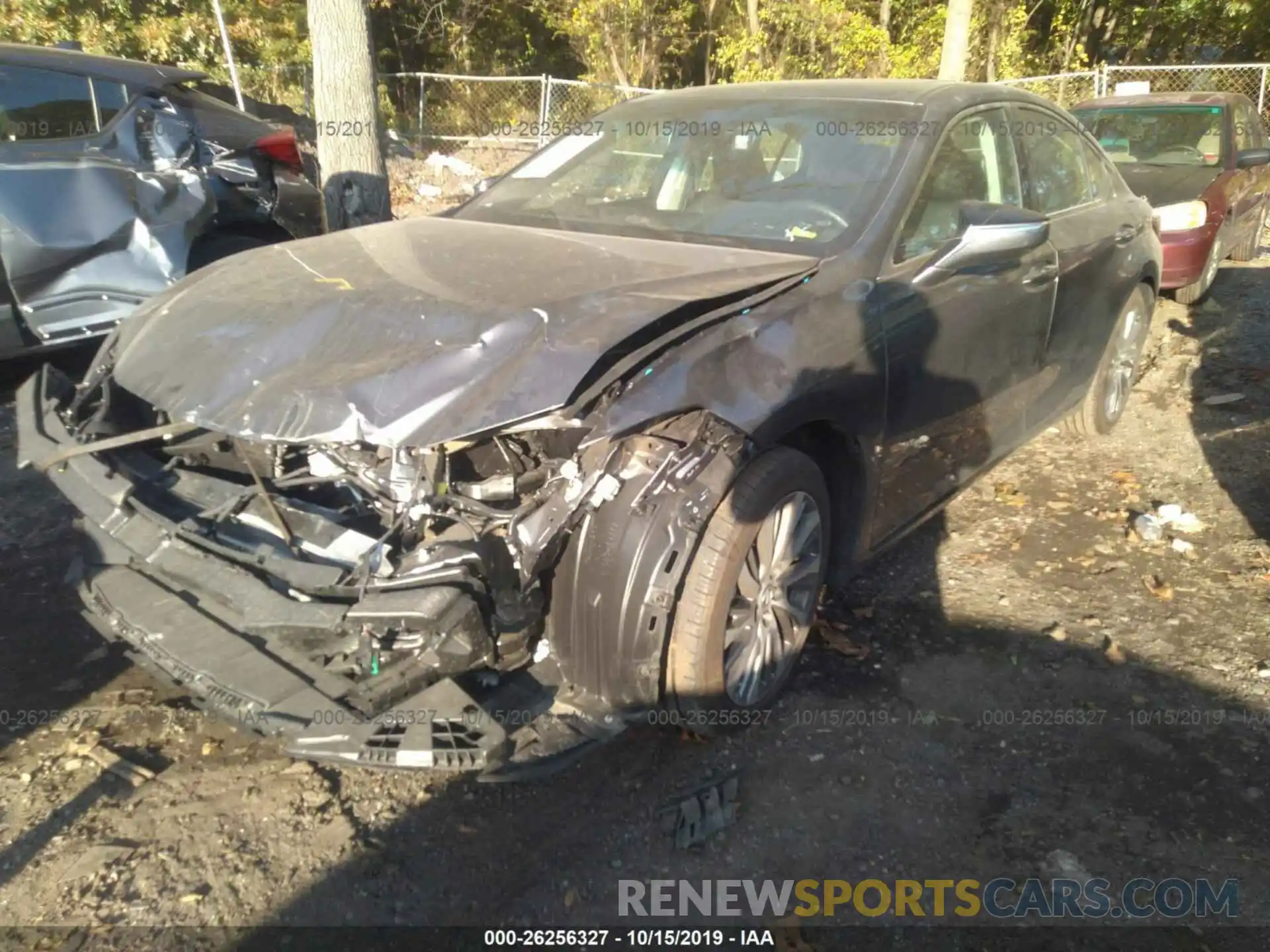 2 Photograph of a damaged car 58ABZ1B16KU008775 LEXUS ES 2019