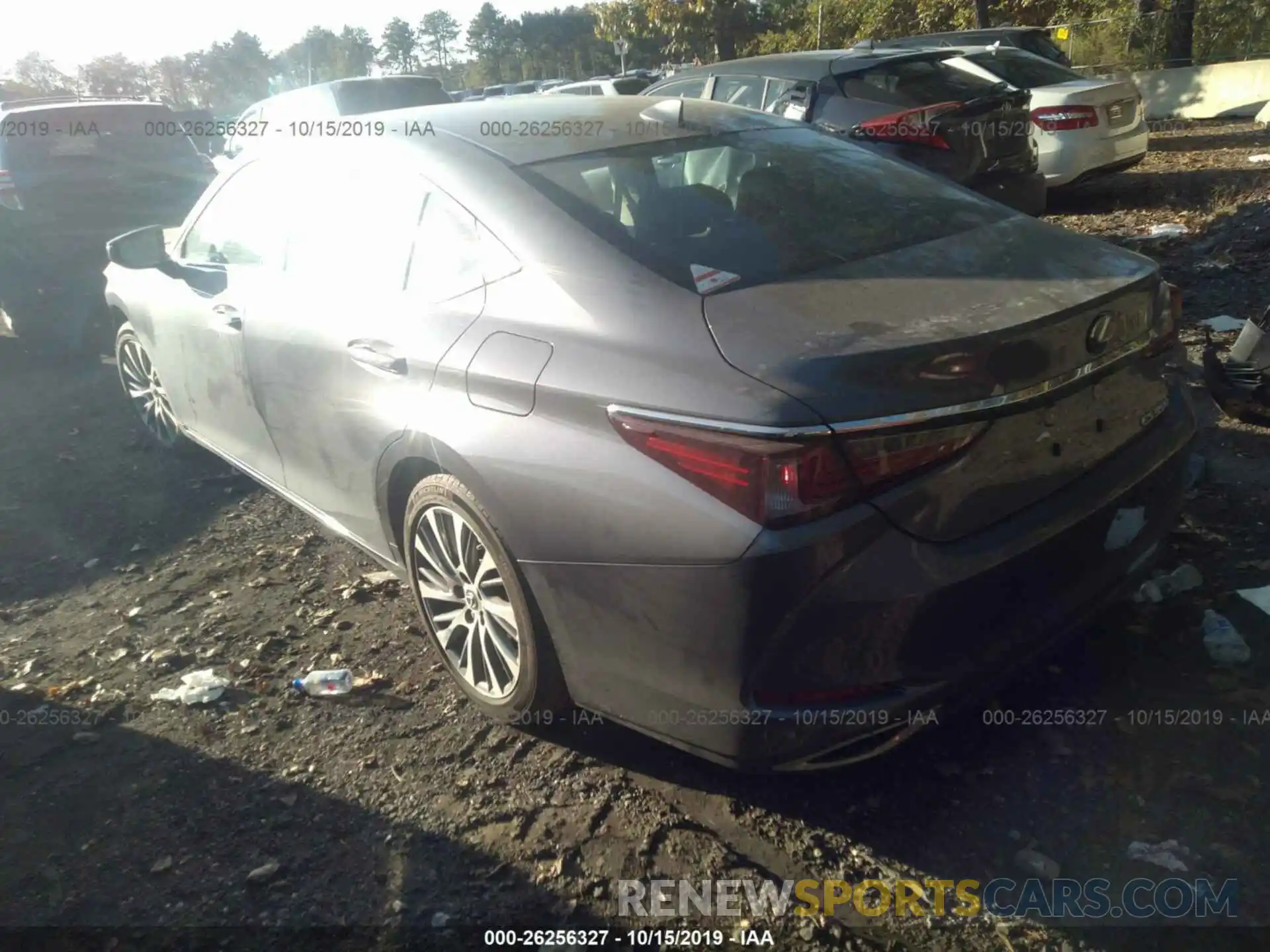 3 Photograph of a damaged car 58ABZ1B16KU008775 LEXUS ES 2019