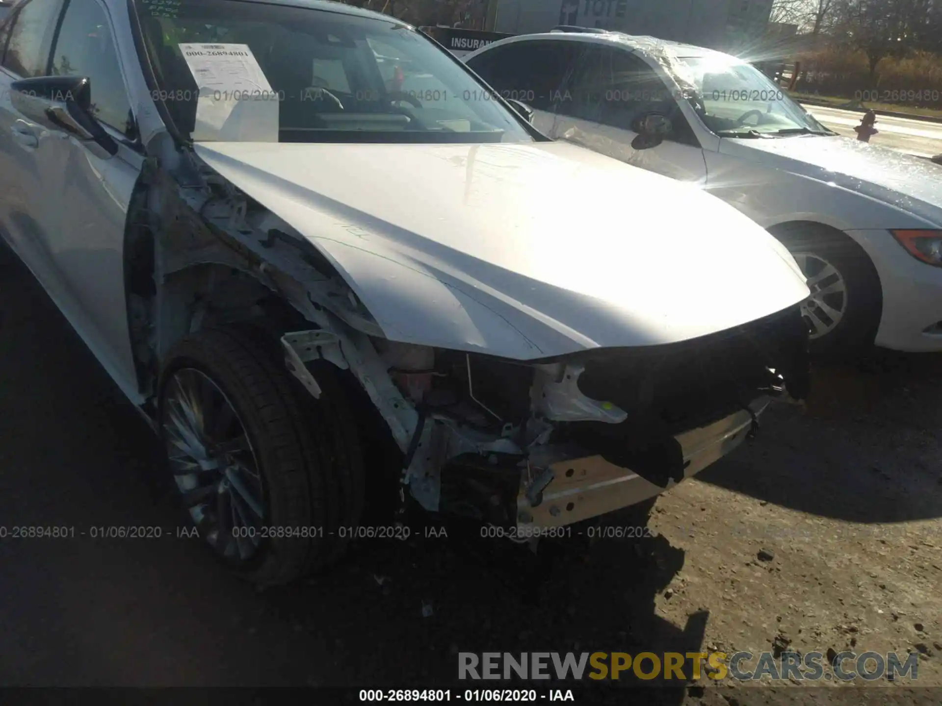 6 Photograph of a damaged car 58ABZ1B16KU012678 LEXUS ES 2019