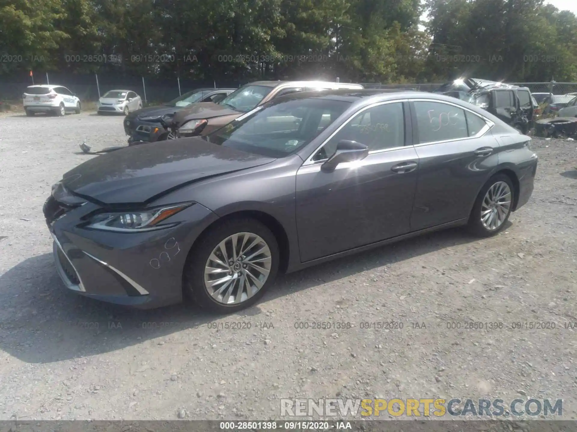 2 Photograph of a damaged car 58ABZ1B16KU013152 LEXUS ES 2019