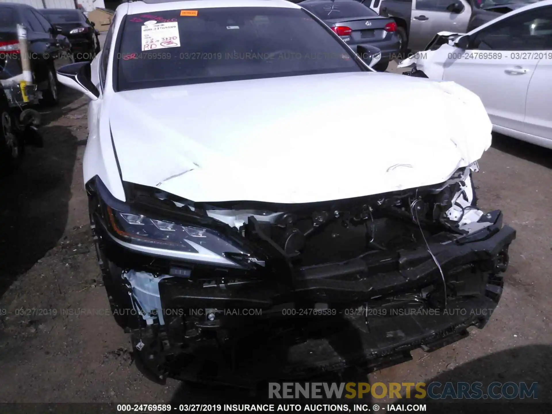 6 Photograph of a damaged car 58ABZ1B16KU014513 LEXUS ES 2019