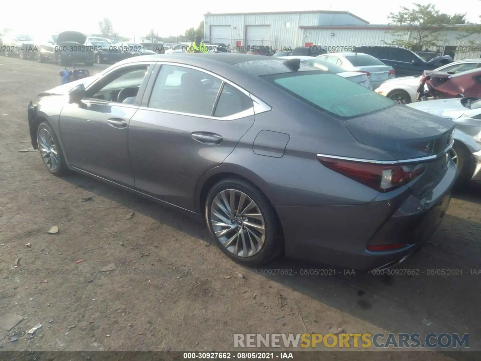 3 Photograph of a damaged car 58ABZ1B16KU016438 LEXUS ES 2019