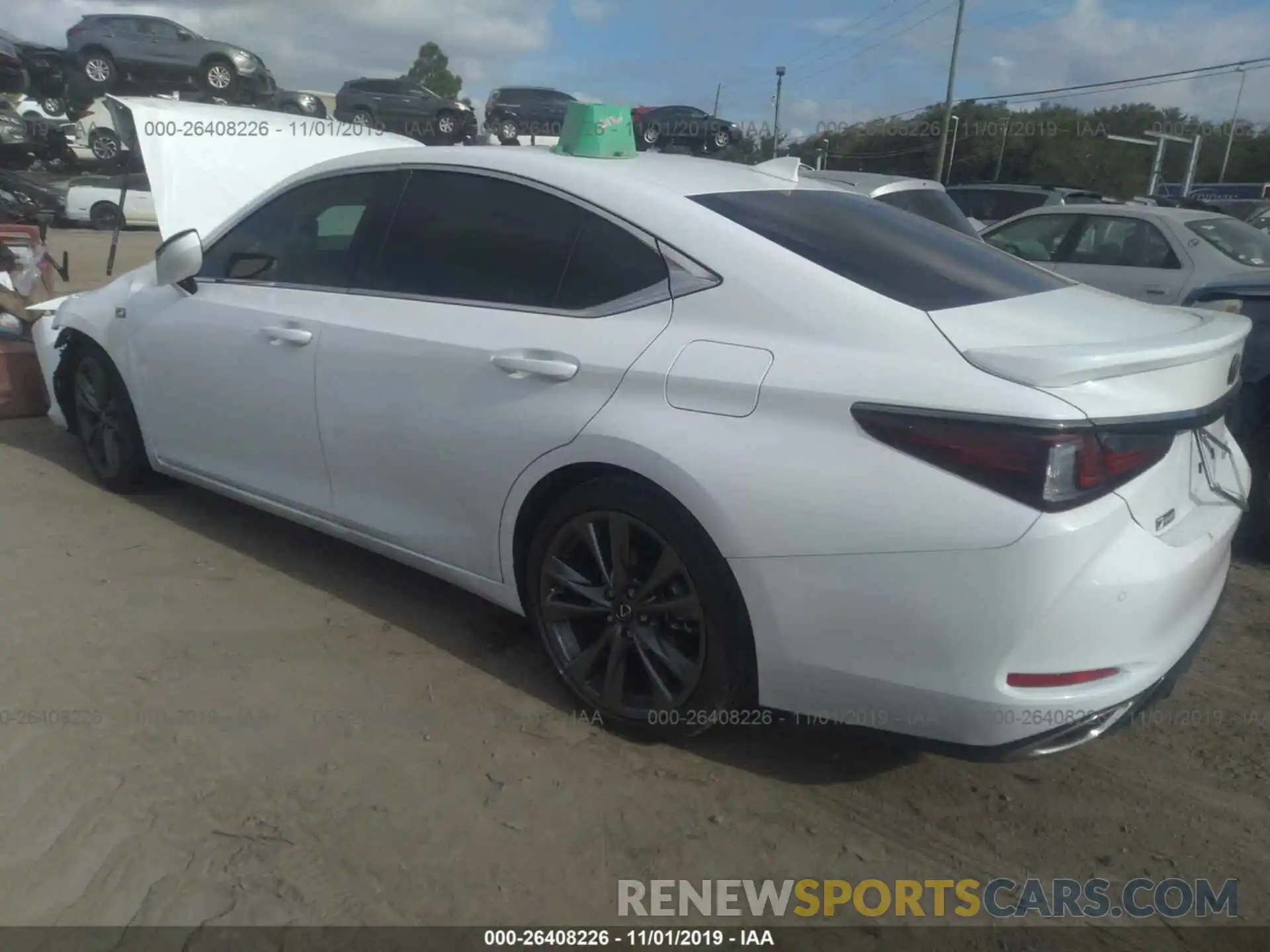 3 Photograph of a damaged car 58ABZ1B16KU016617 LEXUS ES 2019