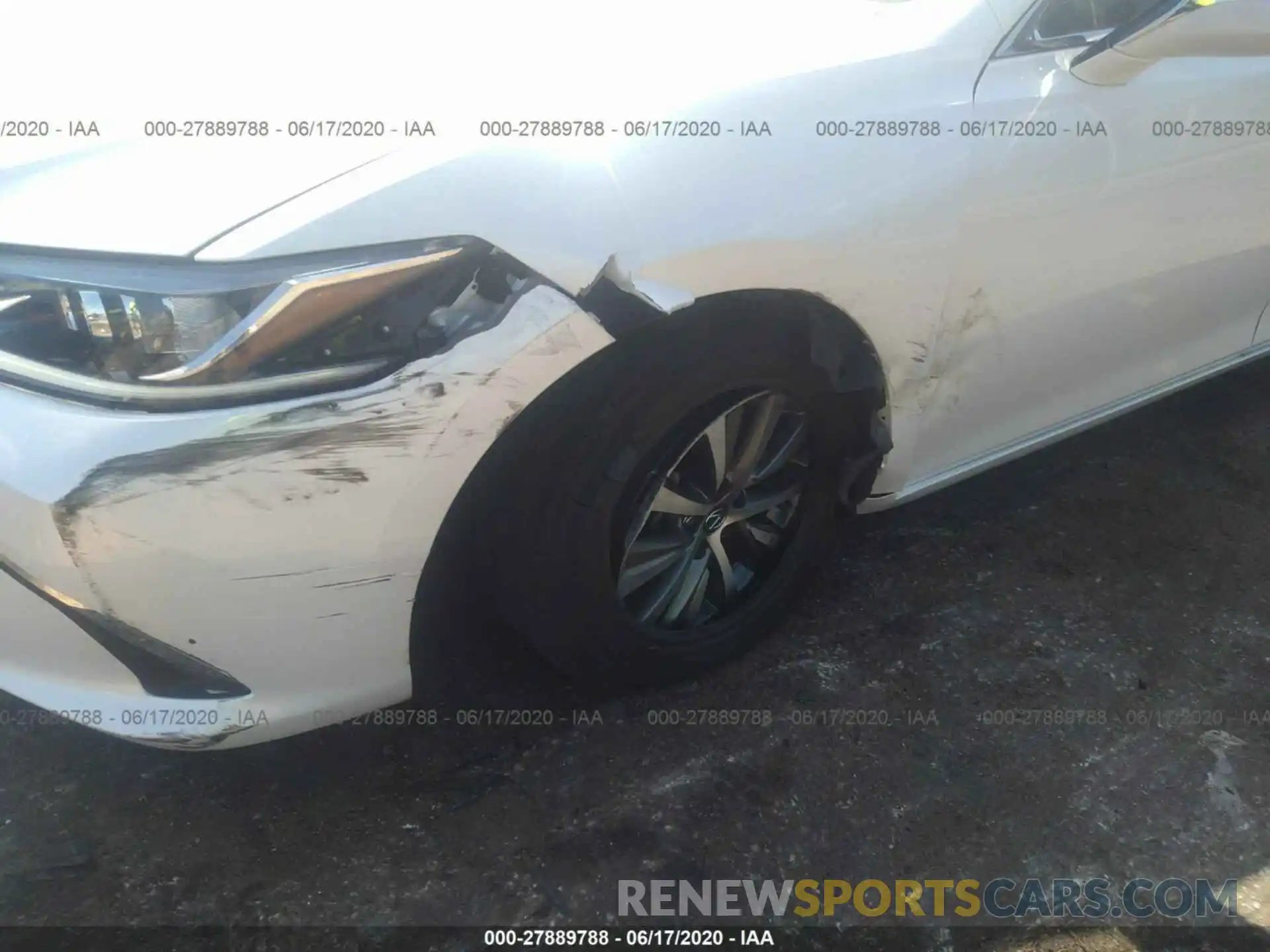 6 Photograph of a damaged car 58ABZ1B16KU018190 LEXUS ES 2019