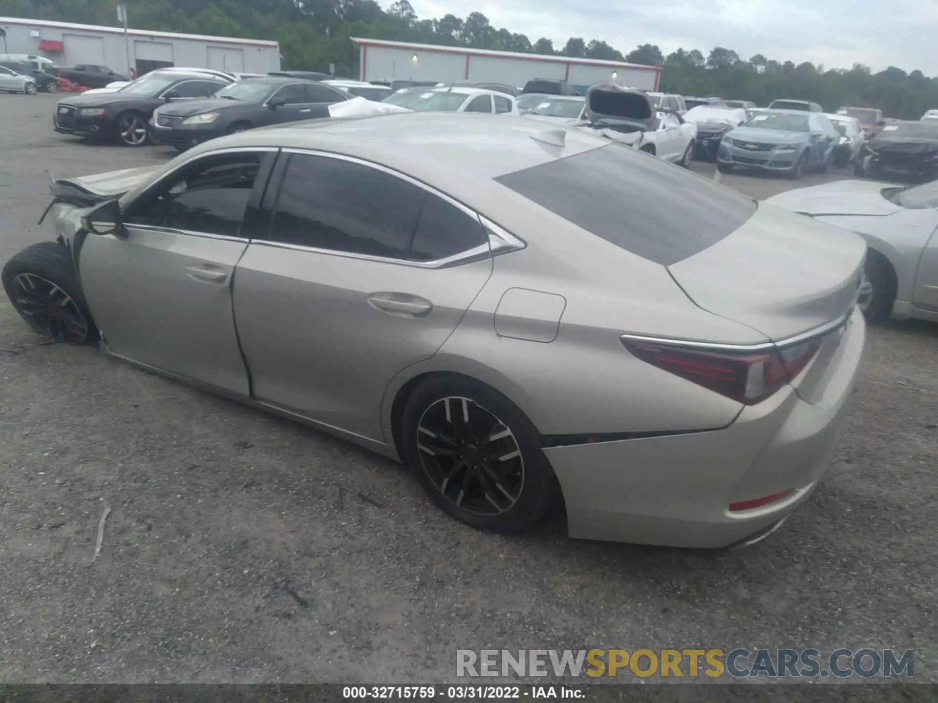 3 Photograph of a damaged car 58ABZ1B16KU023342 LEXUS ES 2019