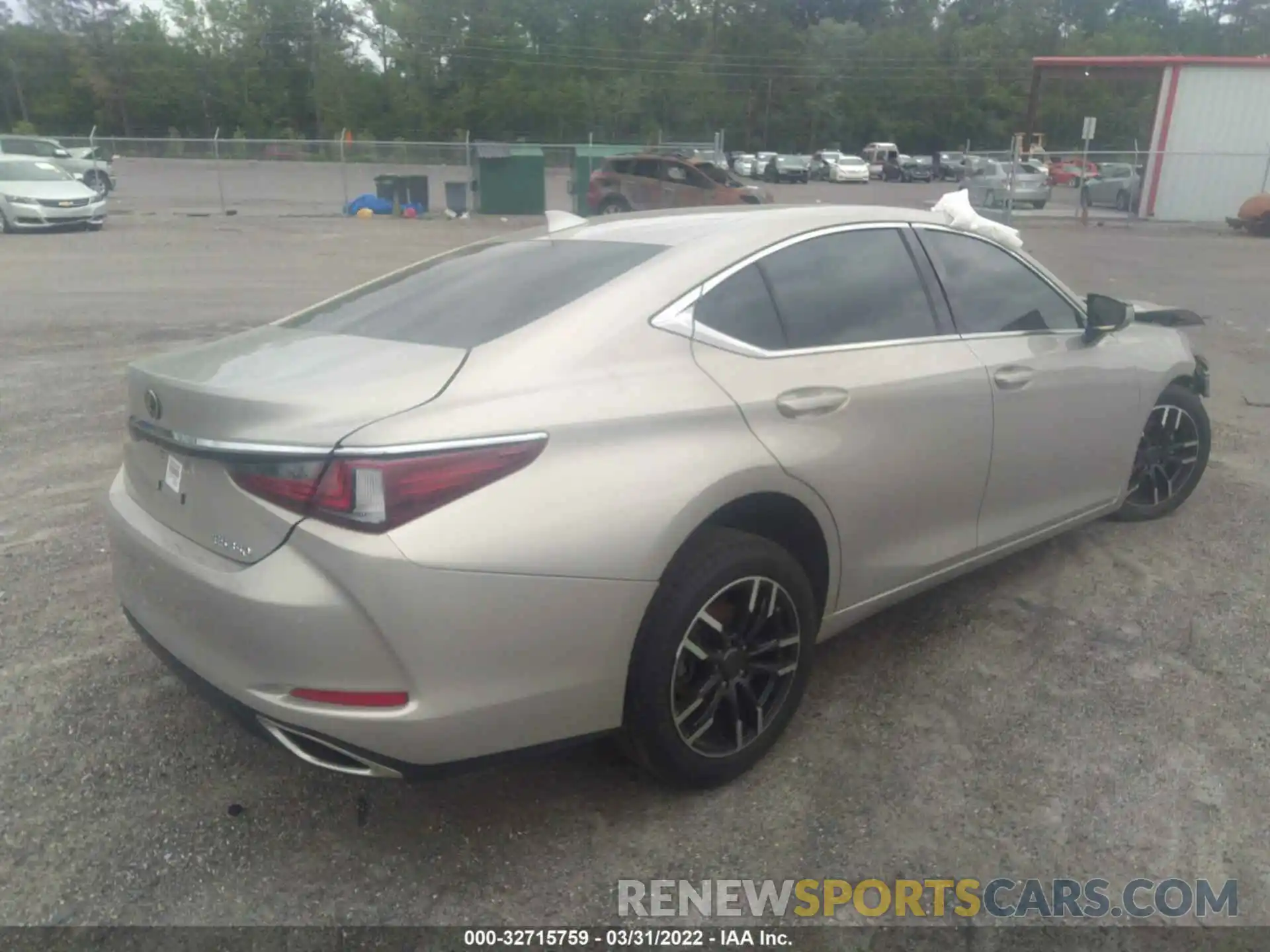 4 Фотография поврежденного автомобиля 58ABZ1B16KU023342 LEXUS ES 2019