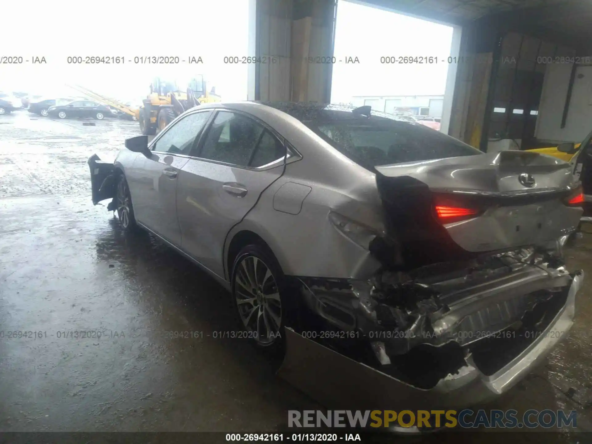 3 Photograph of a damaged car 58ABZ1B16KU027360 LEXUS ES 2019