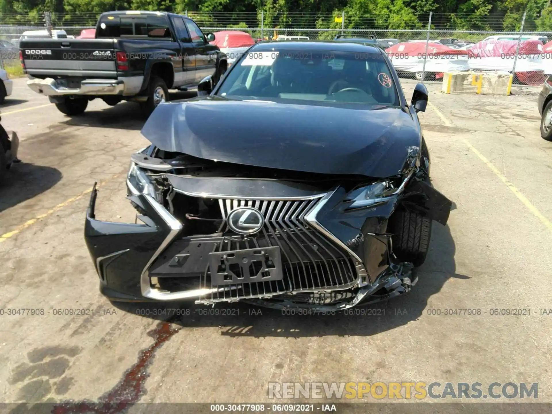 6 Photograph of a damaged car 58ABZ1B16KU039332 LEXUS ES 2019