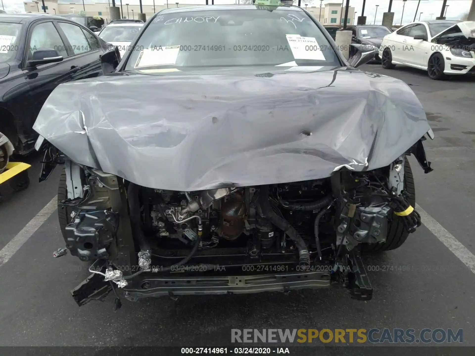 6 Photograph of a damaged car 58ABZ1B16KU042456 LEXUS ES 2019