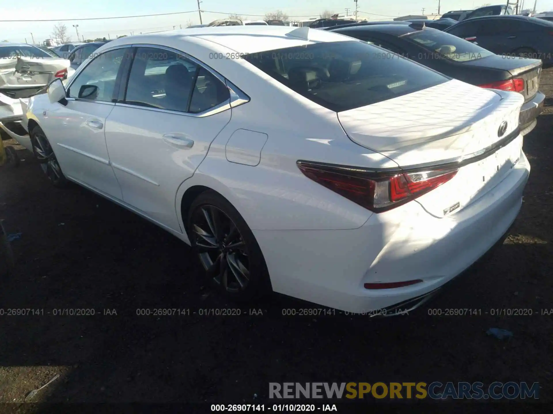 3 Photograph of a damaged car 58ABZ1B17KU008736 LEXUS ES 2019