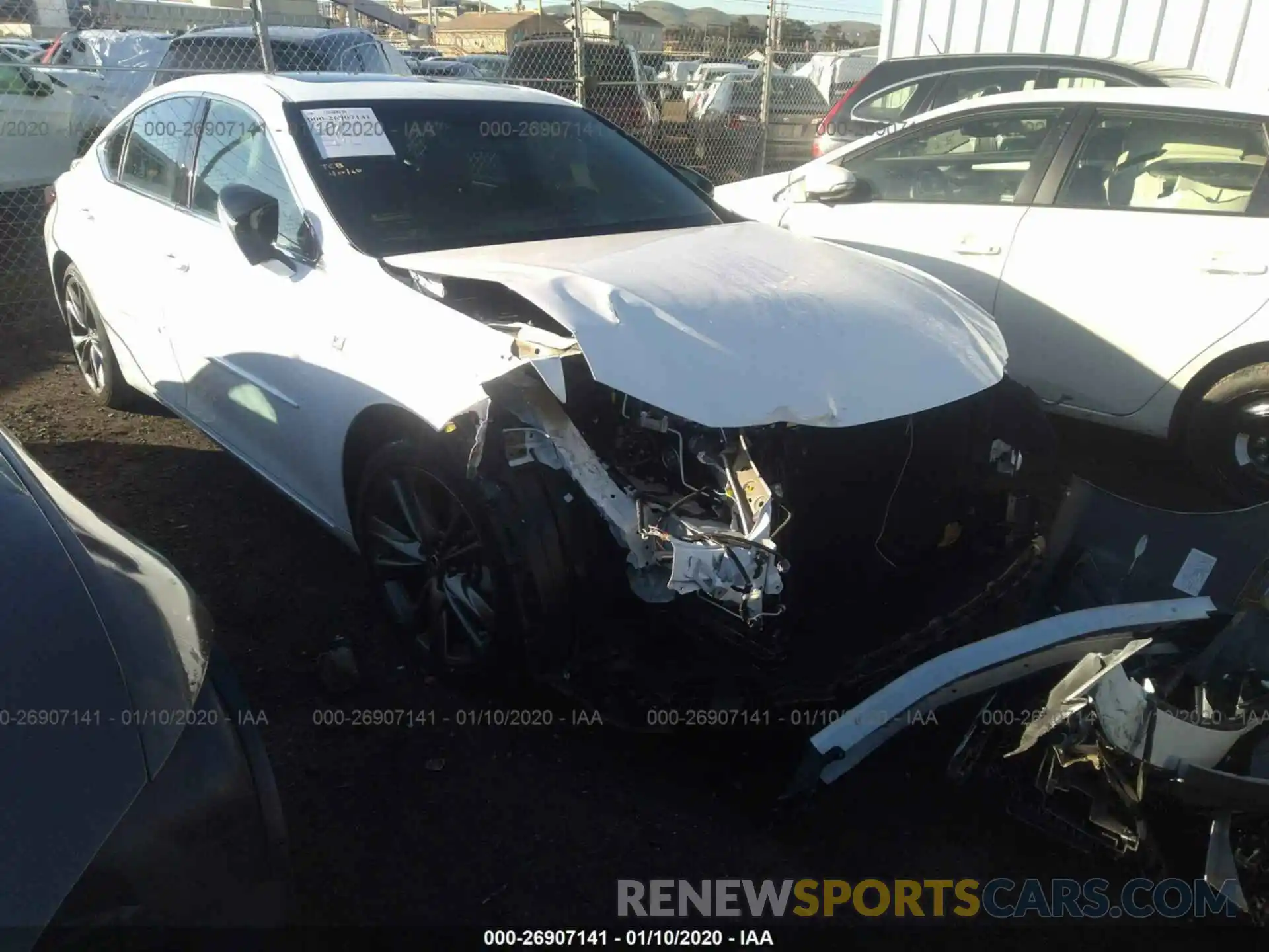 6 Photograph of a damaged car 58ABZ1B17KU008736 LEXUS ES 2019