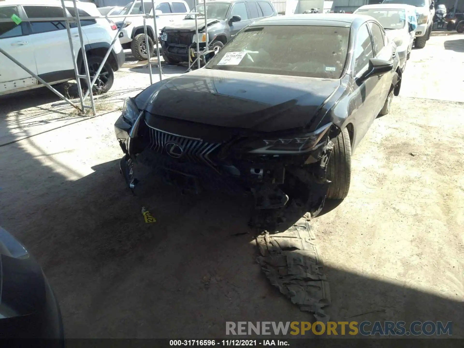 6 Photograph of a damaged car 58ABZ1B17KU012771 LEXUS ES 2019