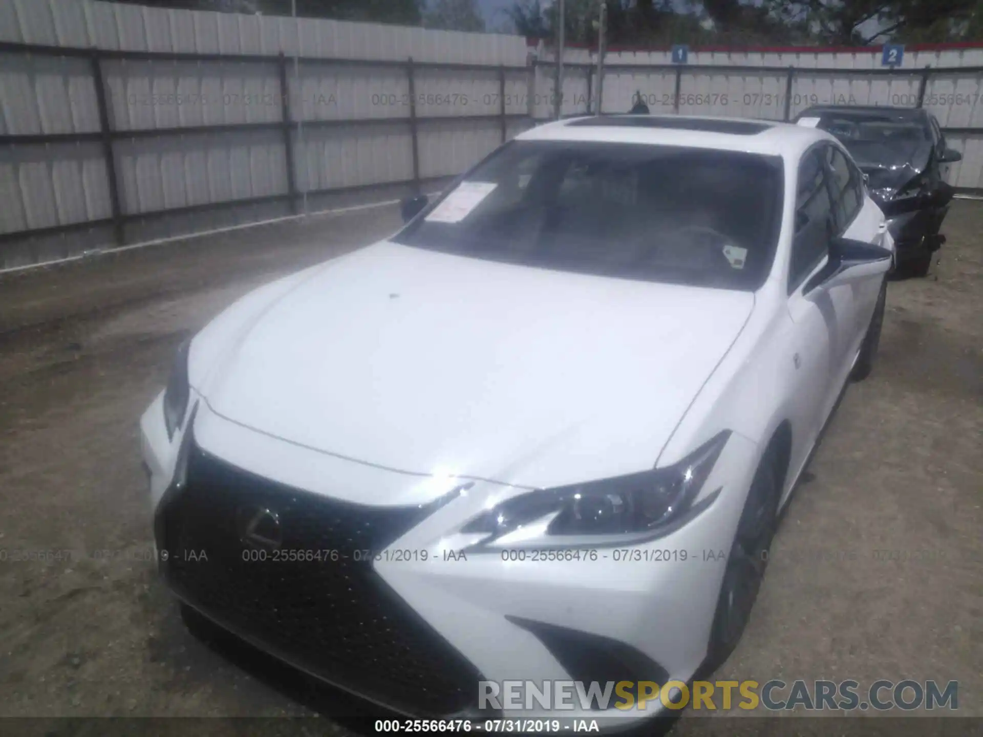 2 Photograph of a damaged car 58ABZ1B17KU016643 LEXUS ES 2019