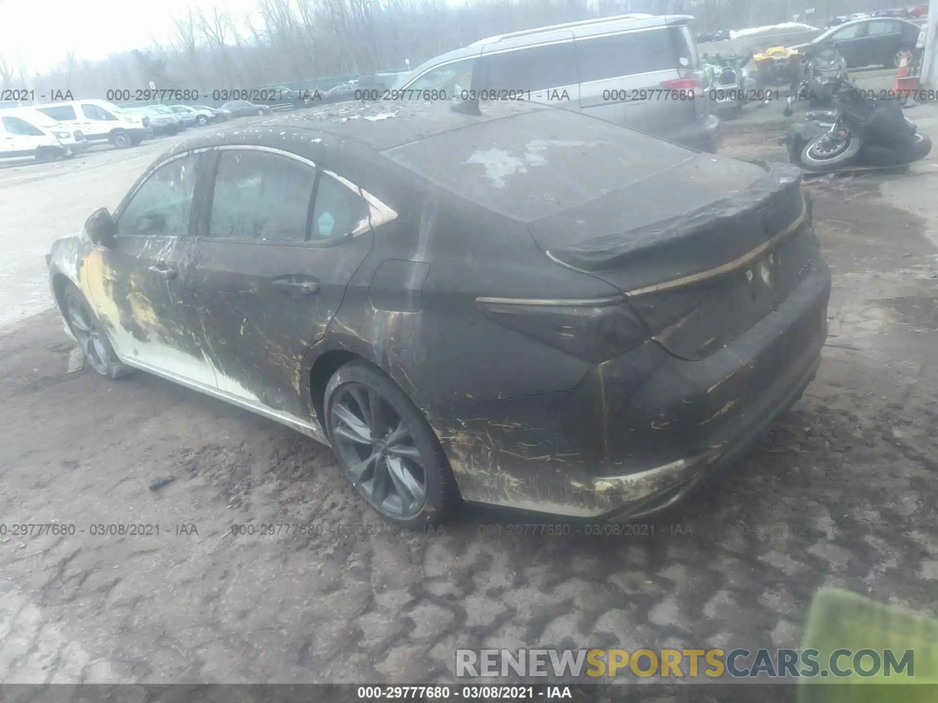 3 Photograph of a damaged car 58ABZ1B17KU022040 LEXUS ES 2019