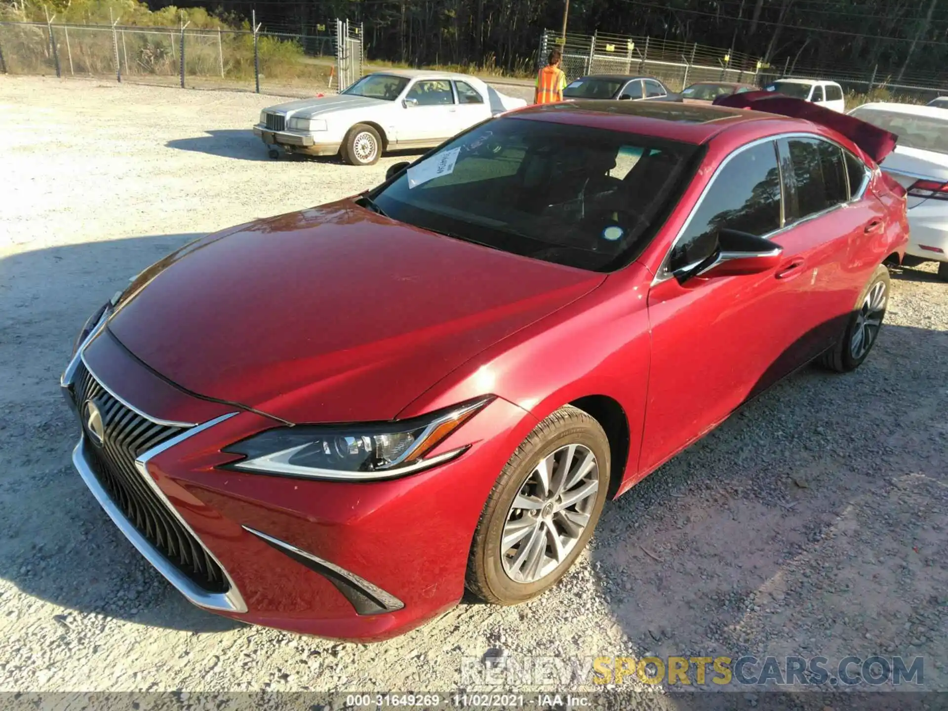 2 Photograph of a damaged car 58ABZ1B17KU027643 LEXUS ES 2019