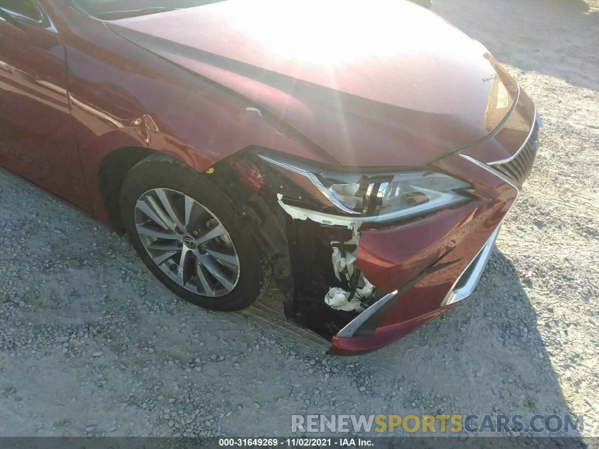 6 Photograph of a damaged car 58ABZ1B17KU027643 LEXUS ES 2019