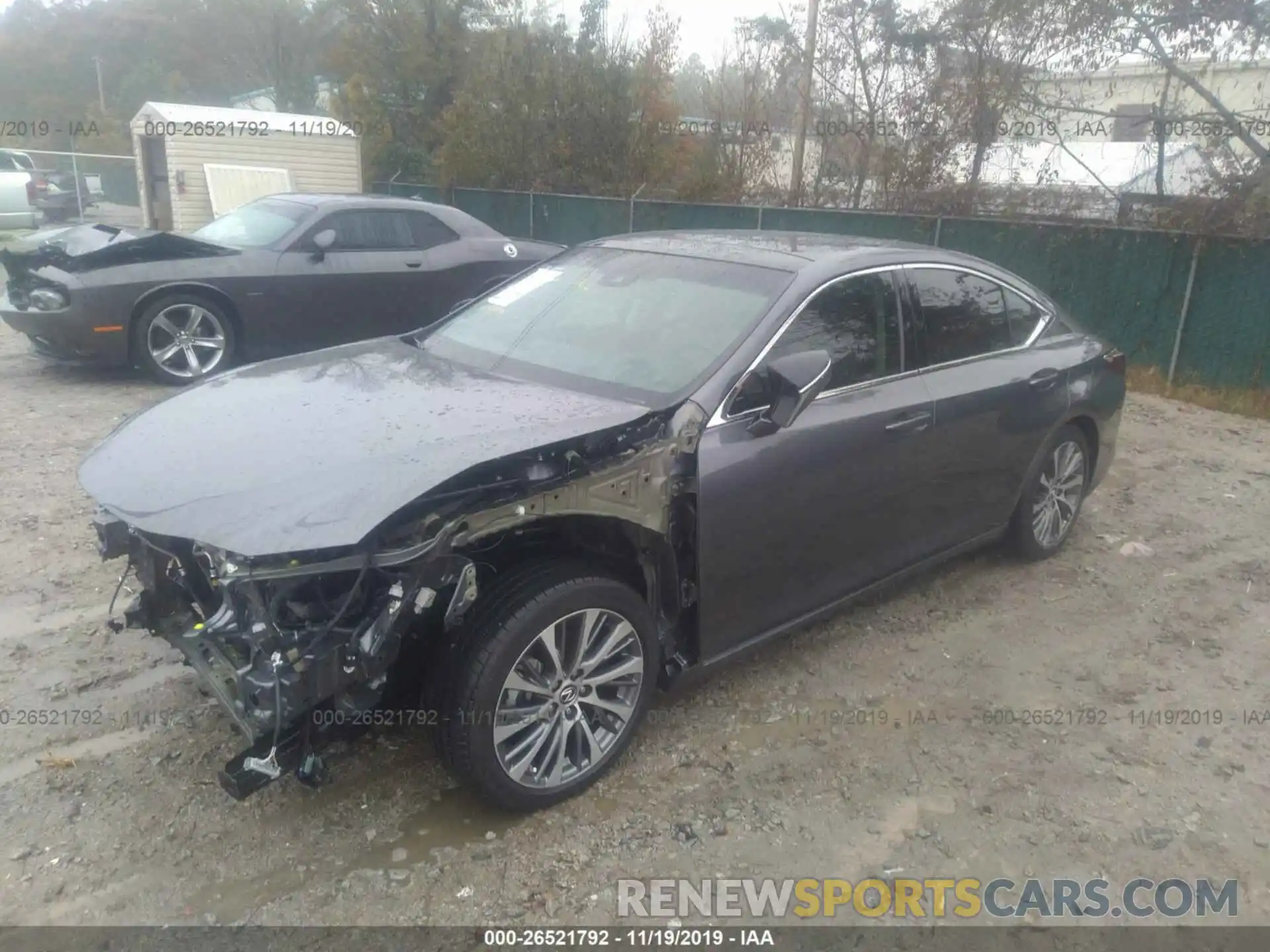 2 Photograph of a damaged car 58ABZ1B17KU034768 LEXUS ES 2019