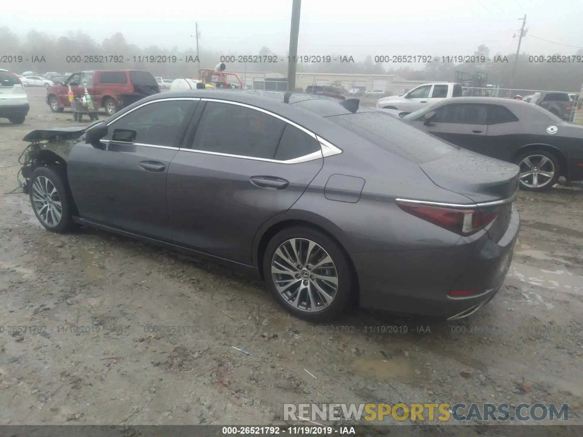 3 Photograph of a damaged car 58ABZ1B17KU034768 LEXUS ES 2019