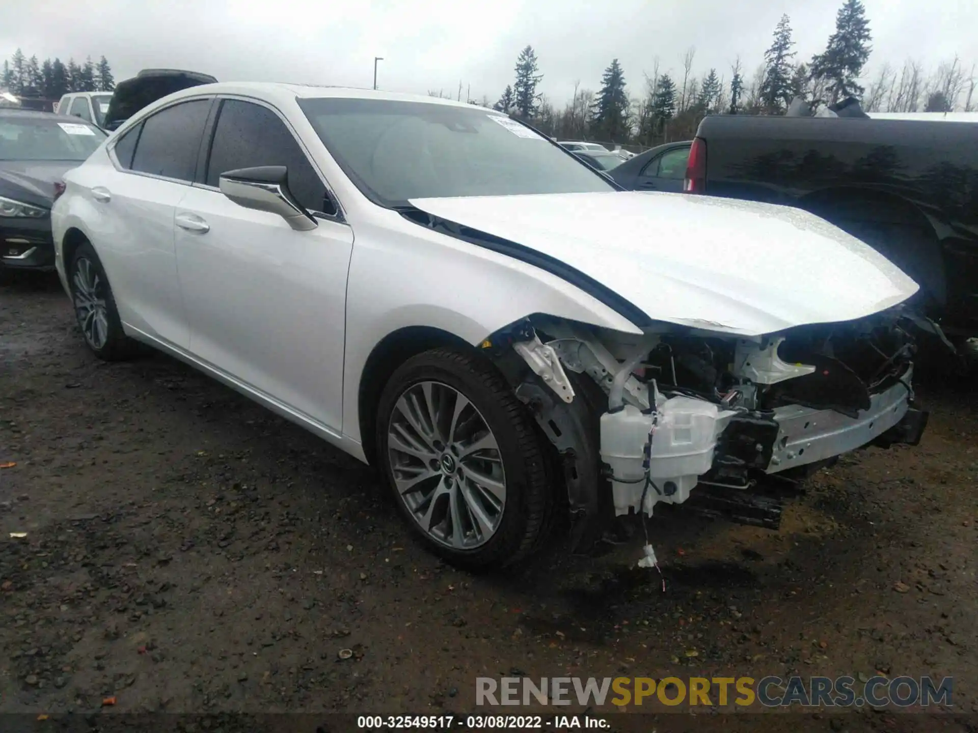 1 Photograph of a damaged car 58ABZ1B17KU049304 LEXUS ES 2019