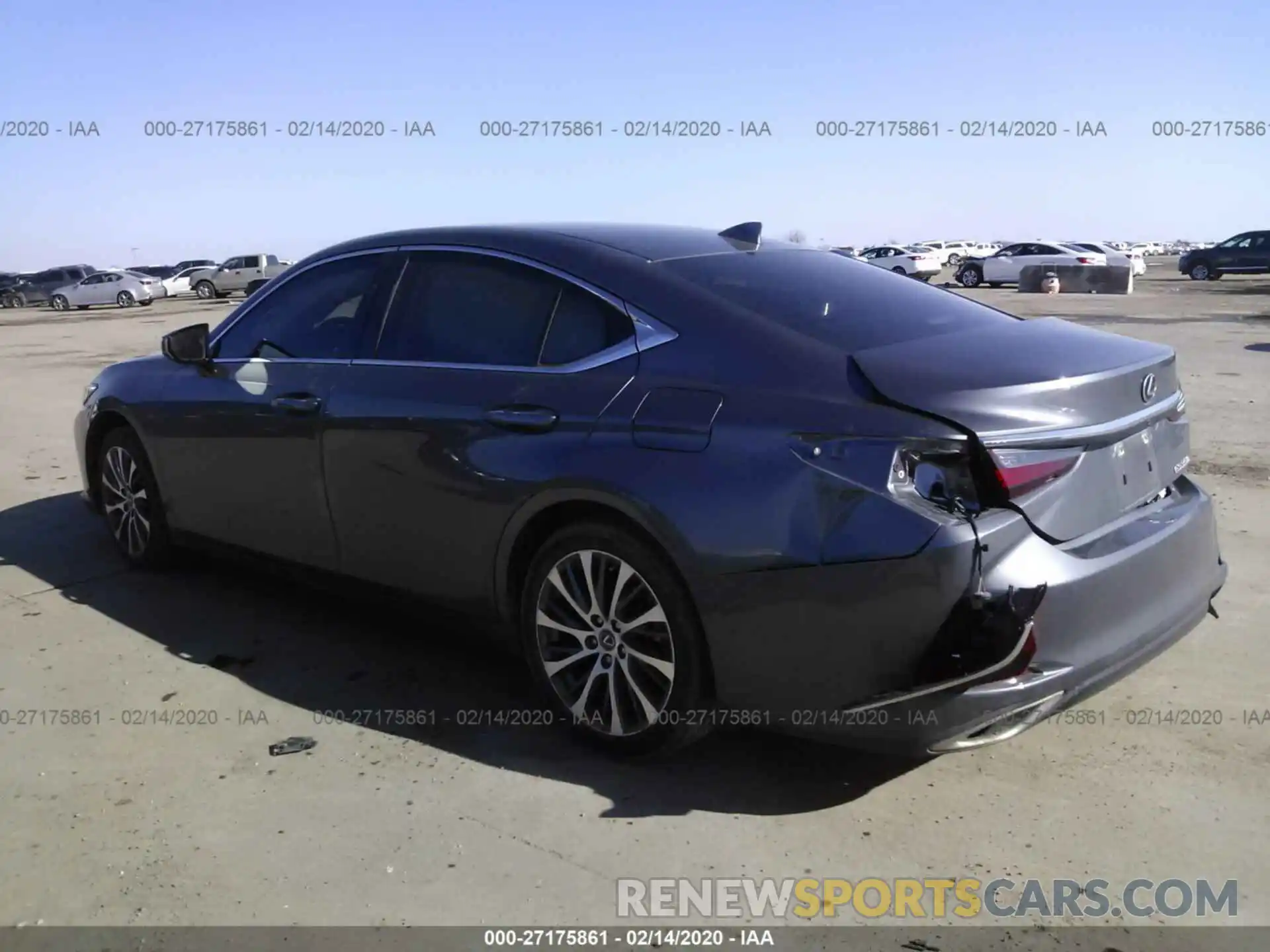 3 Photograph of a damaged car 58ABZ1B18KU003061 LEXUS ES 2019