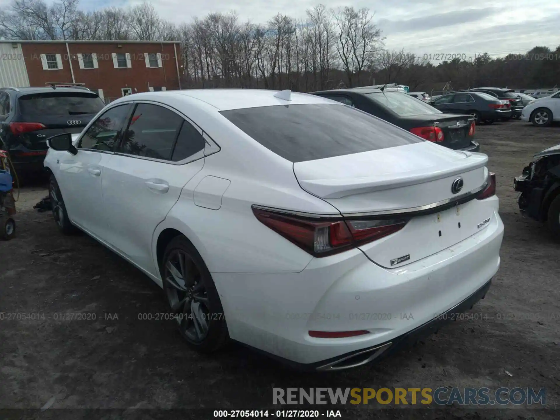 3 Photograph of a damaged car 58ABZ1B18KU007191 LEXUS ES 2019