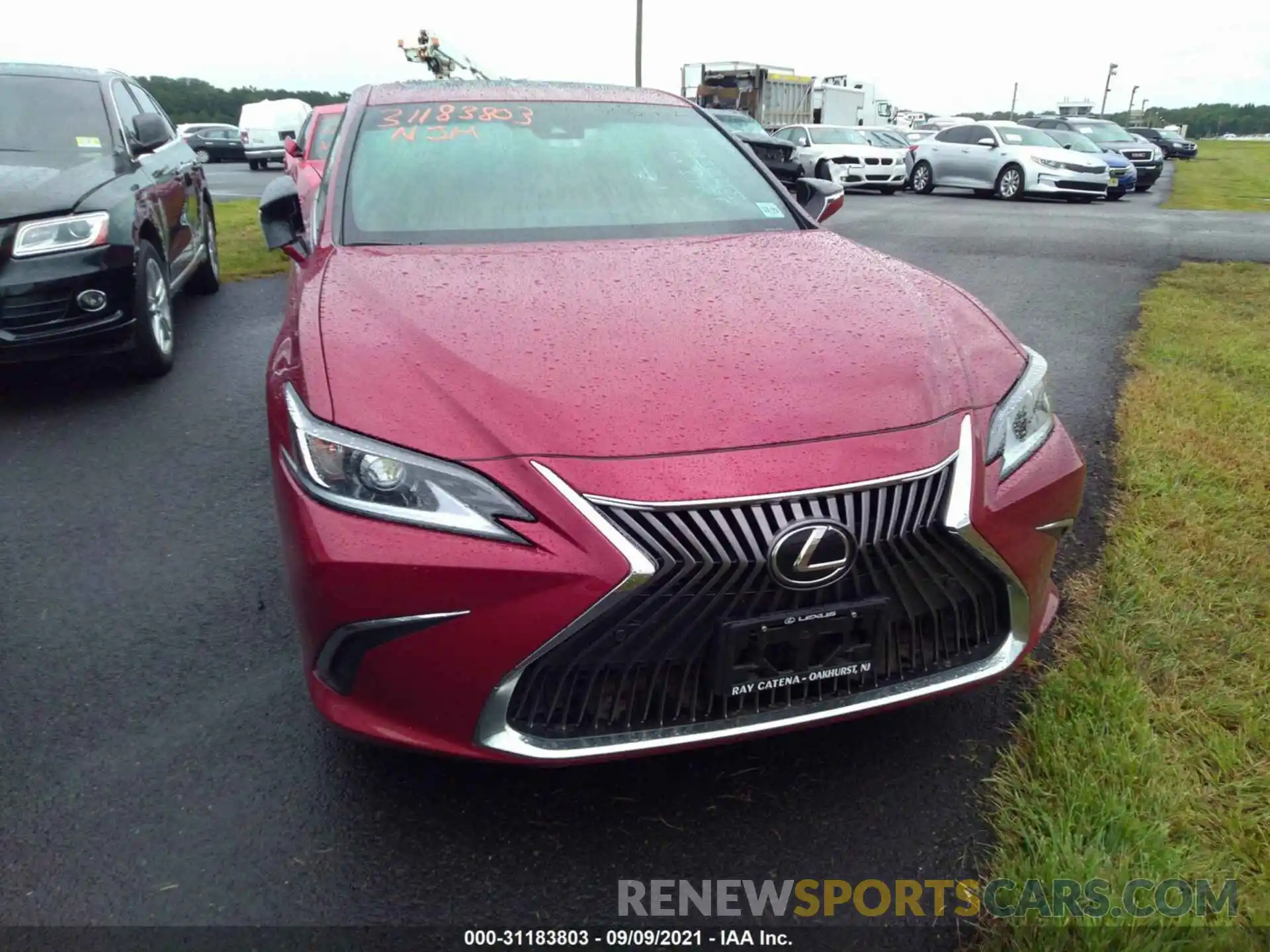 6 Photograph of a damaged car 58ABZ1B18KU011404 LEXUS ES 2019