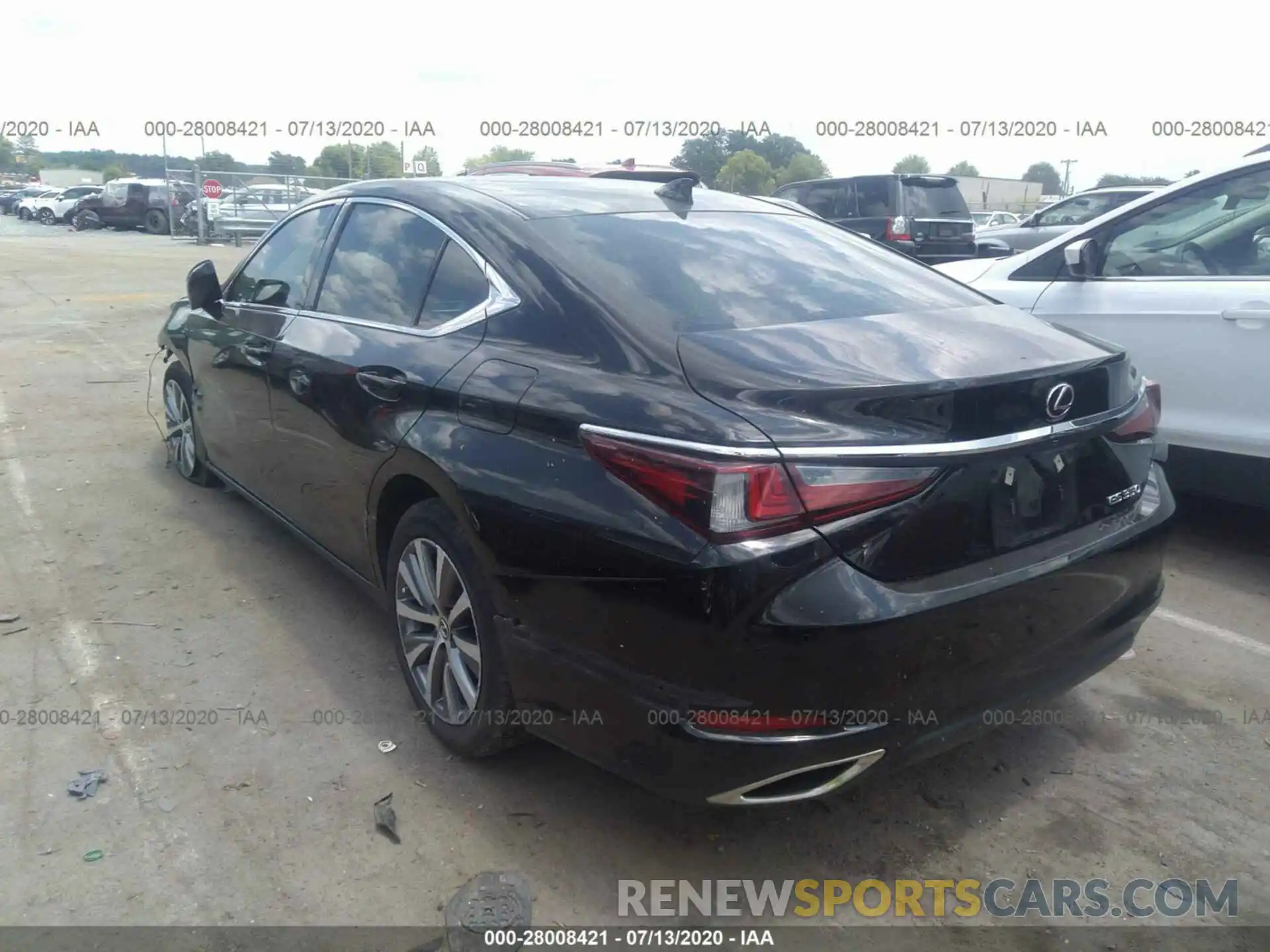 3 Photograph of a damaged car 58ABZ1B18KU013685 LEXUS ES 2019