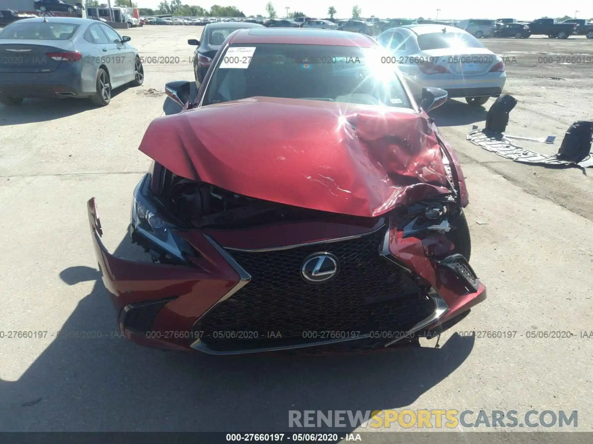 6 Photograph of a damaged car 58ABZ1B18KU014643 LEXUS ES 2019