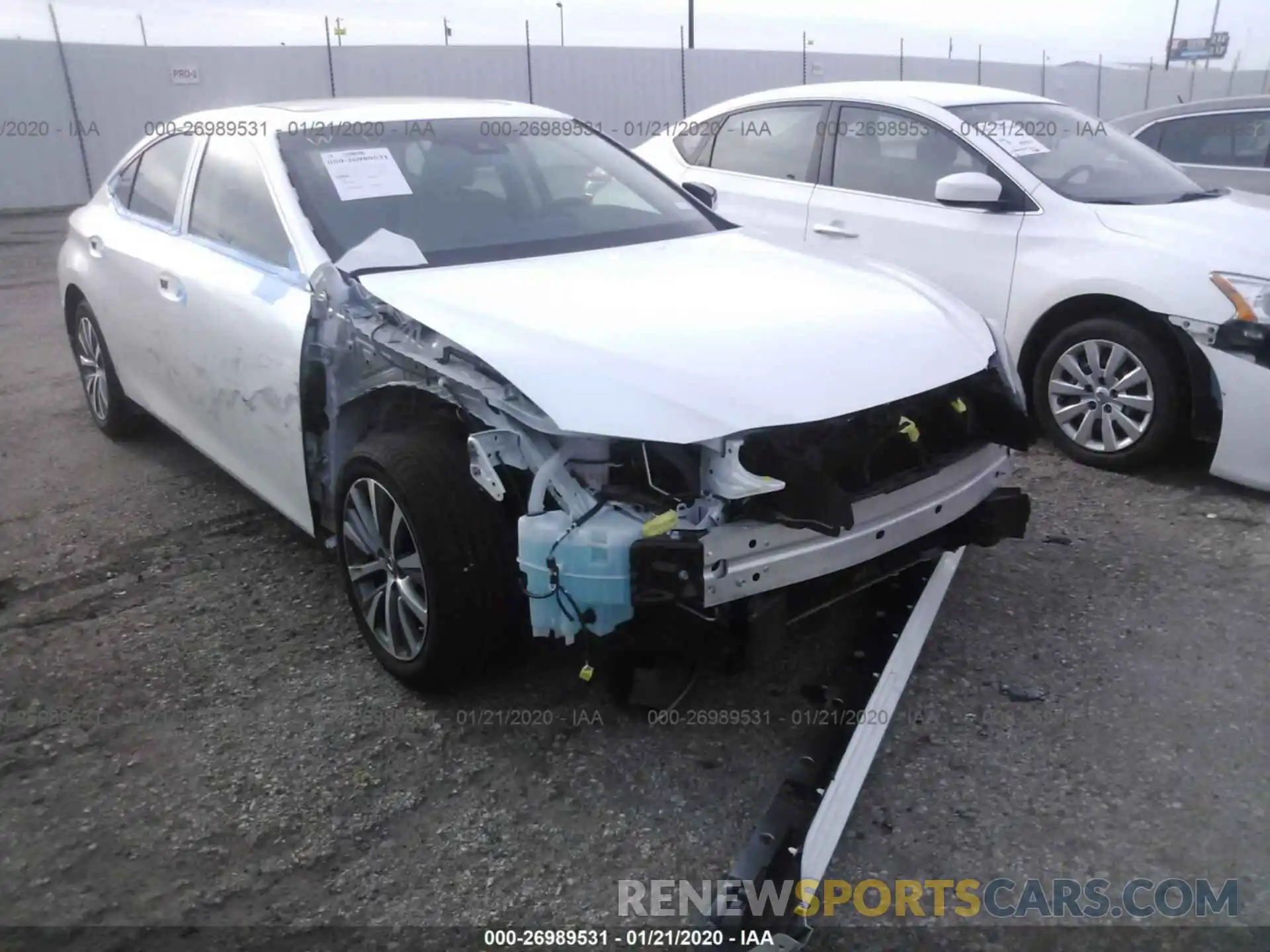 6 Photograph of a damaged car 58ABZ1B18KU015145 LEXUS ES 2019