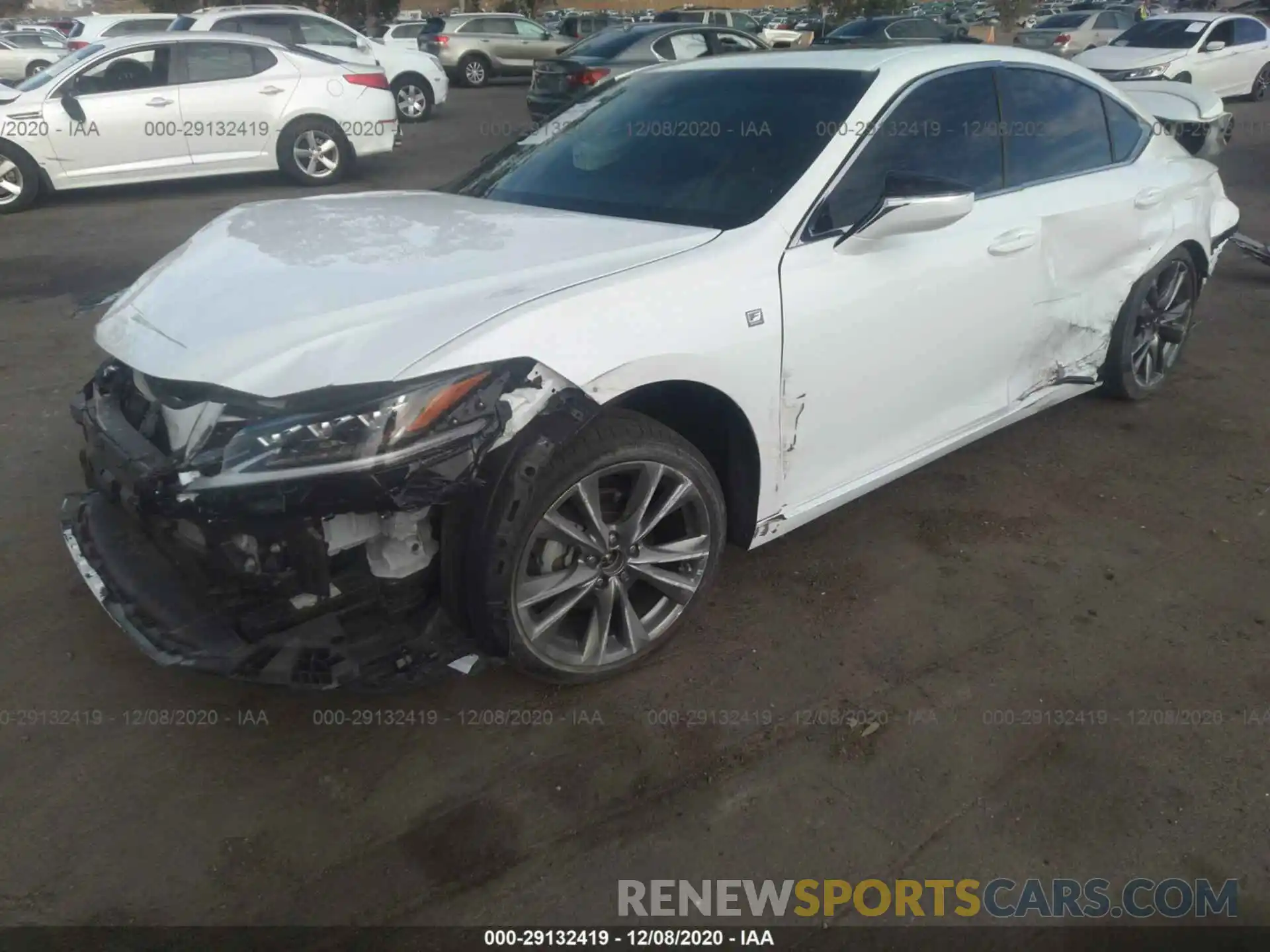 2 Photograph of a damaged car 58ABZ1B18KU016148 LEXUS ES 2019