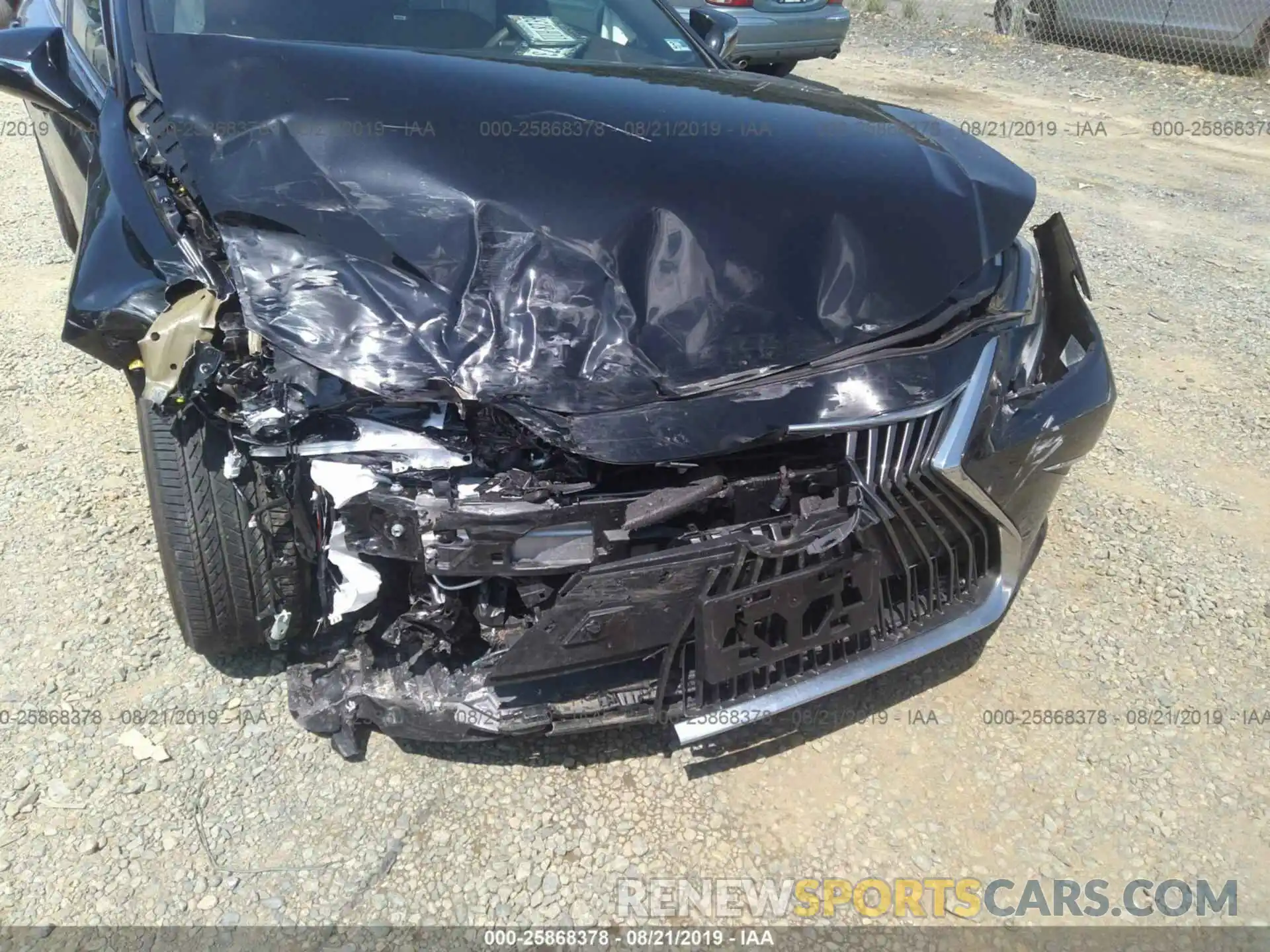 6 Photograph of a damaged car 58ABZ1B18KU023407 LEXUS ES 2019