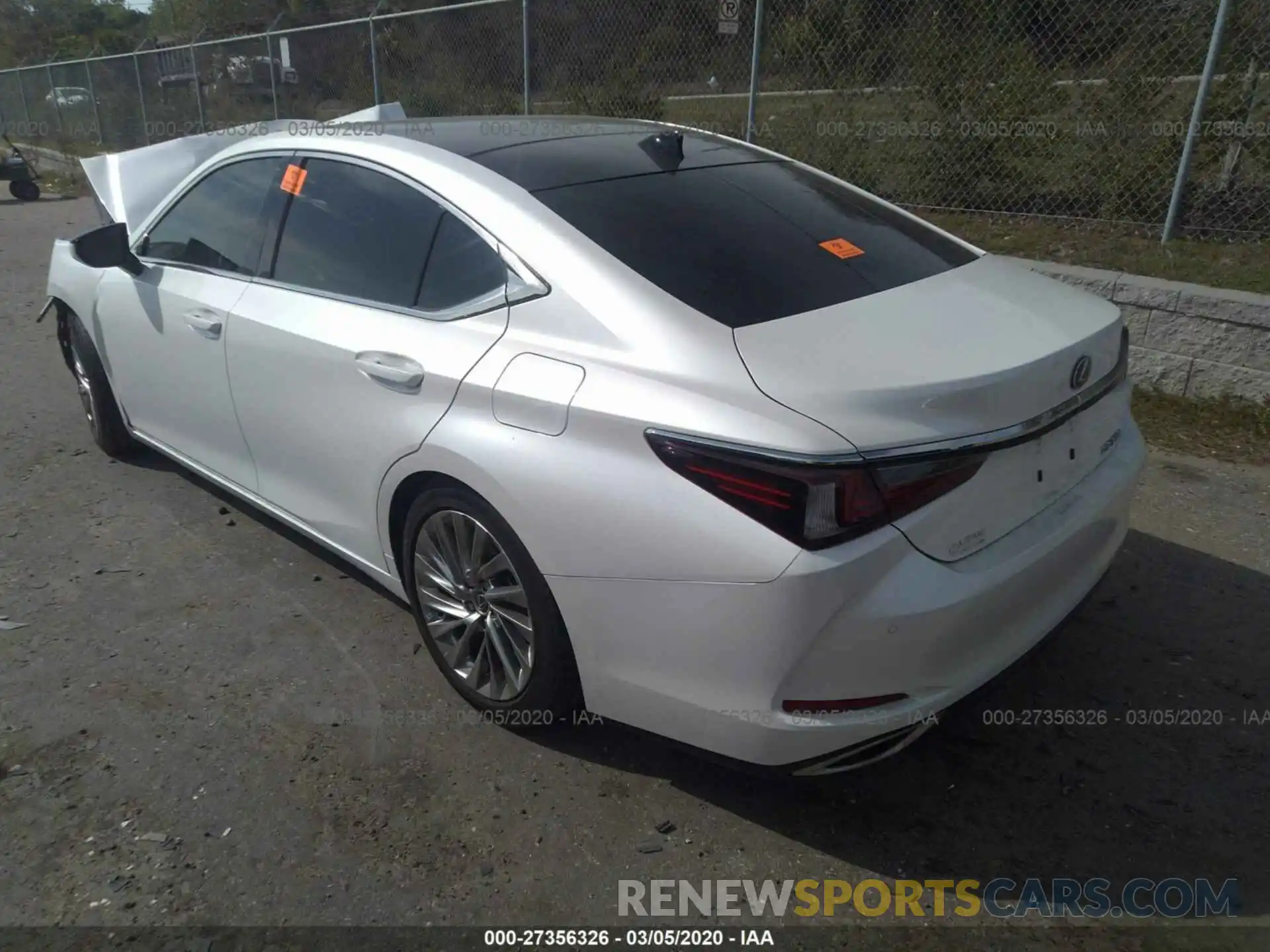 3 Photograph of a damaged car 58ABZ1B18KU030888 LEXUS ES 2019