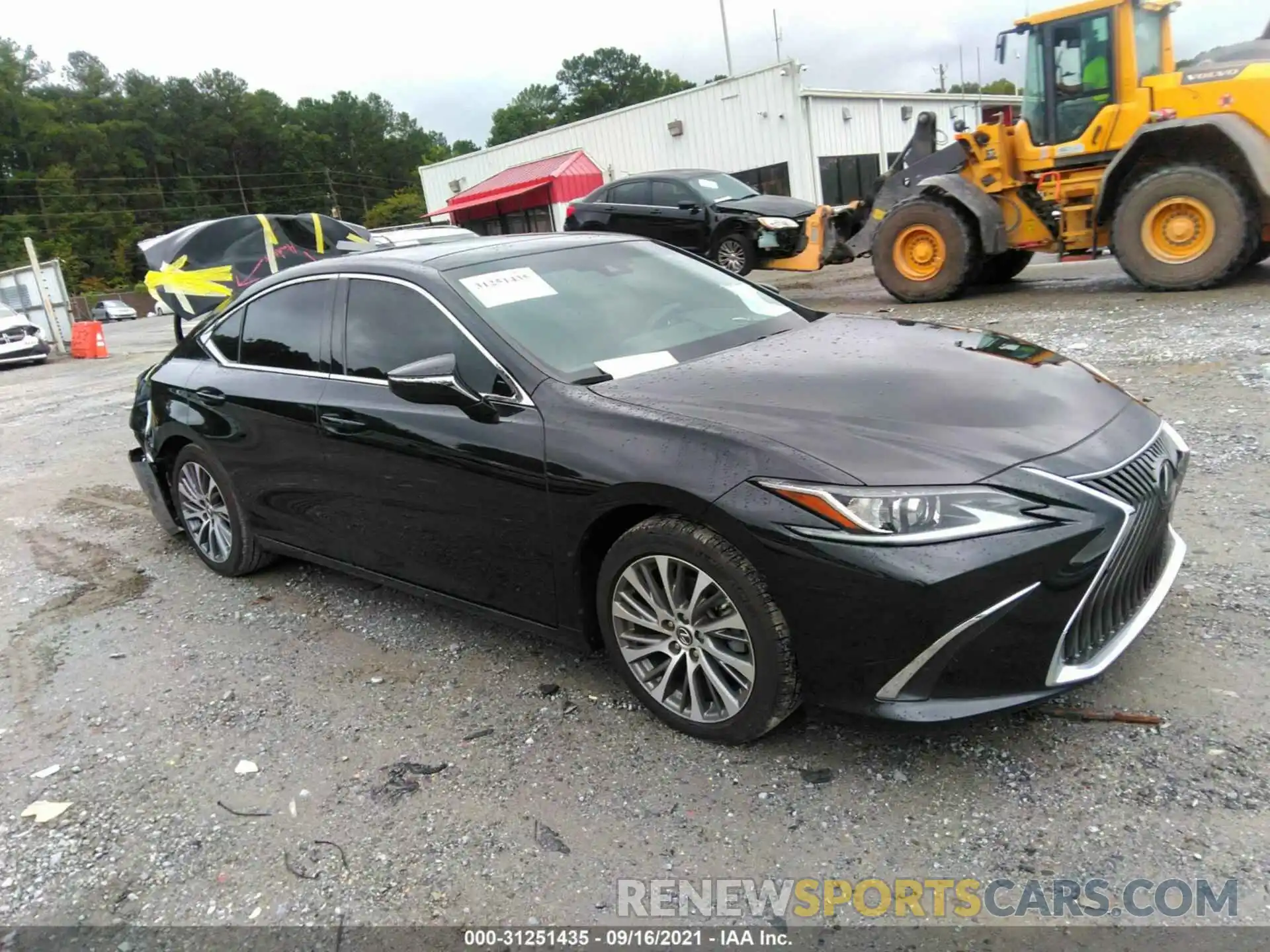 1 Photograph of a damaged car 58ABZ1B18KU042099 LEXUS ES 2019