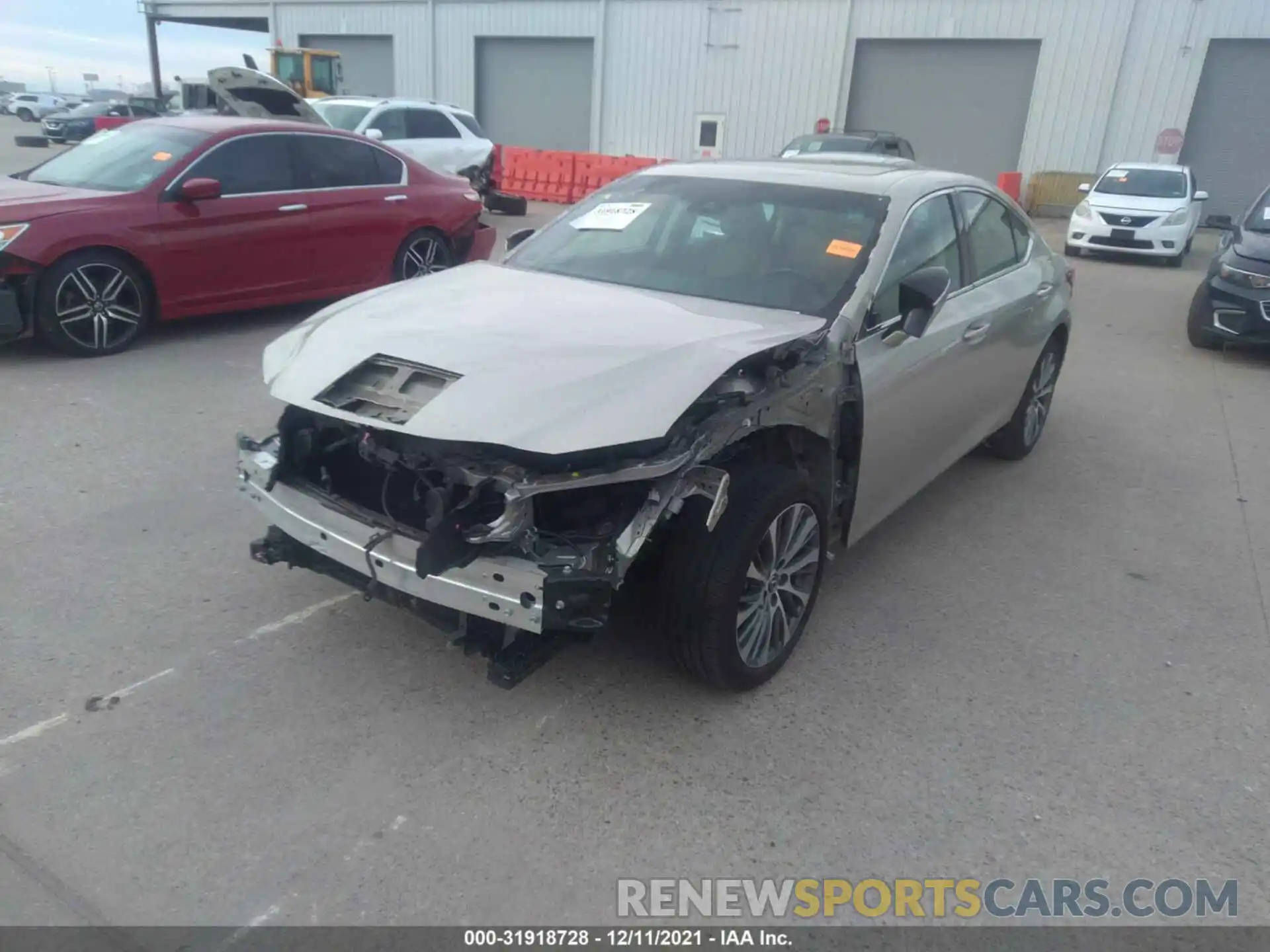 2 Photograph of a damaged car 58ABZ1B18KU046766 LEXUS ES 2019