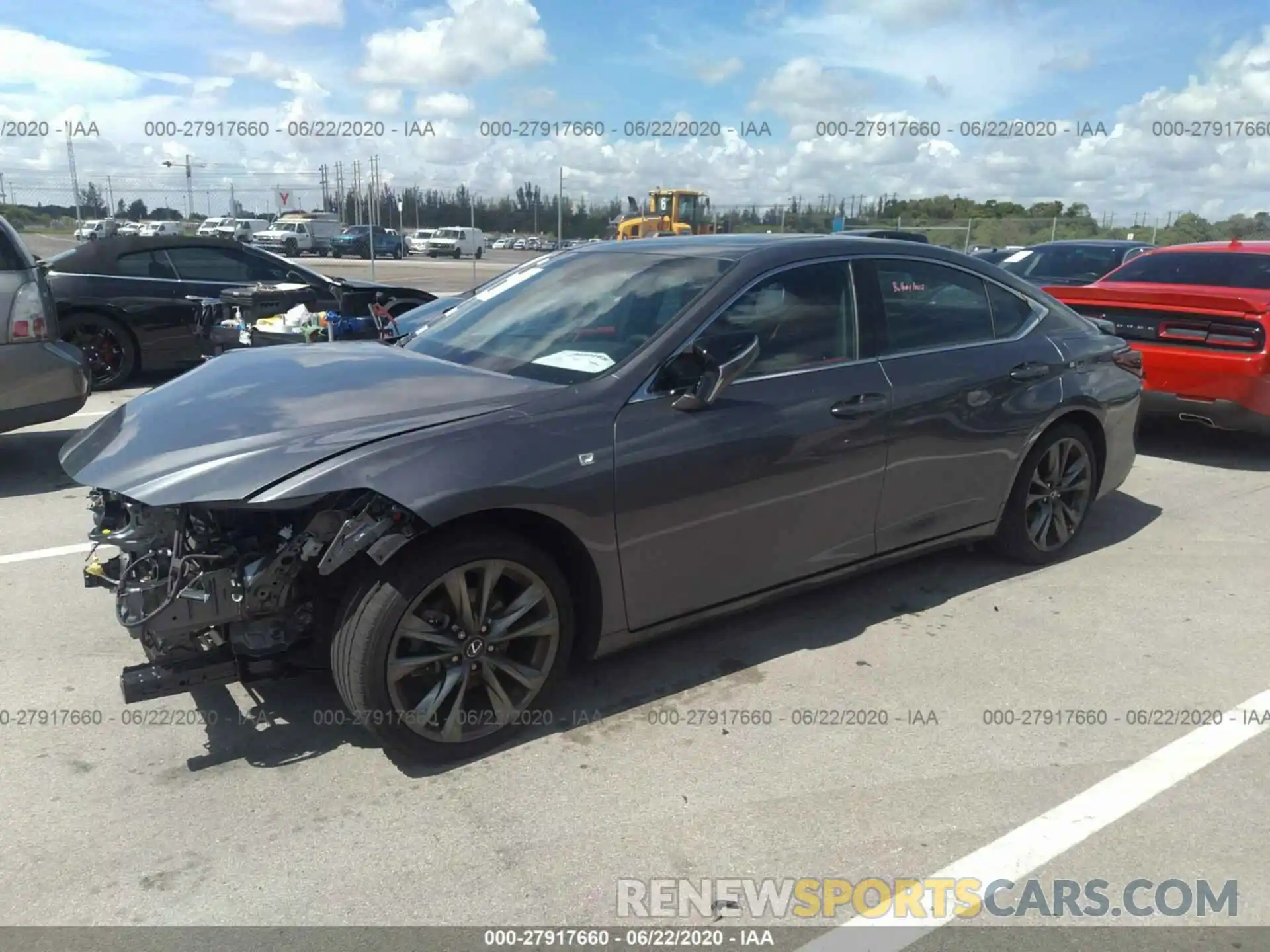 2 Photograph of a damaged car 58ABZ1B18KU048100 LEXUS ES 2019