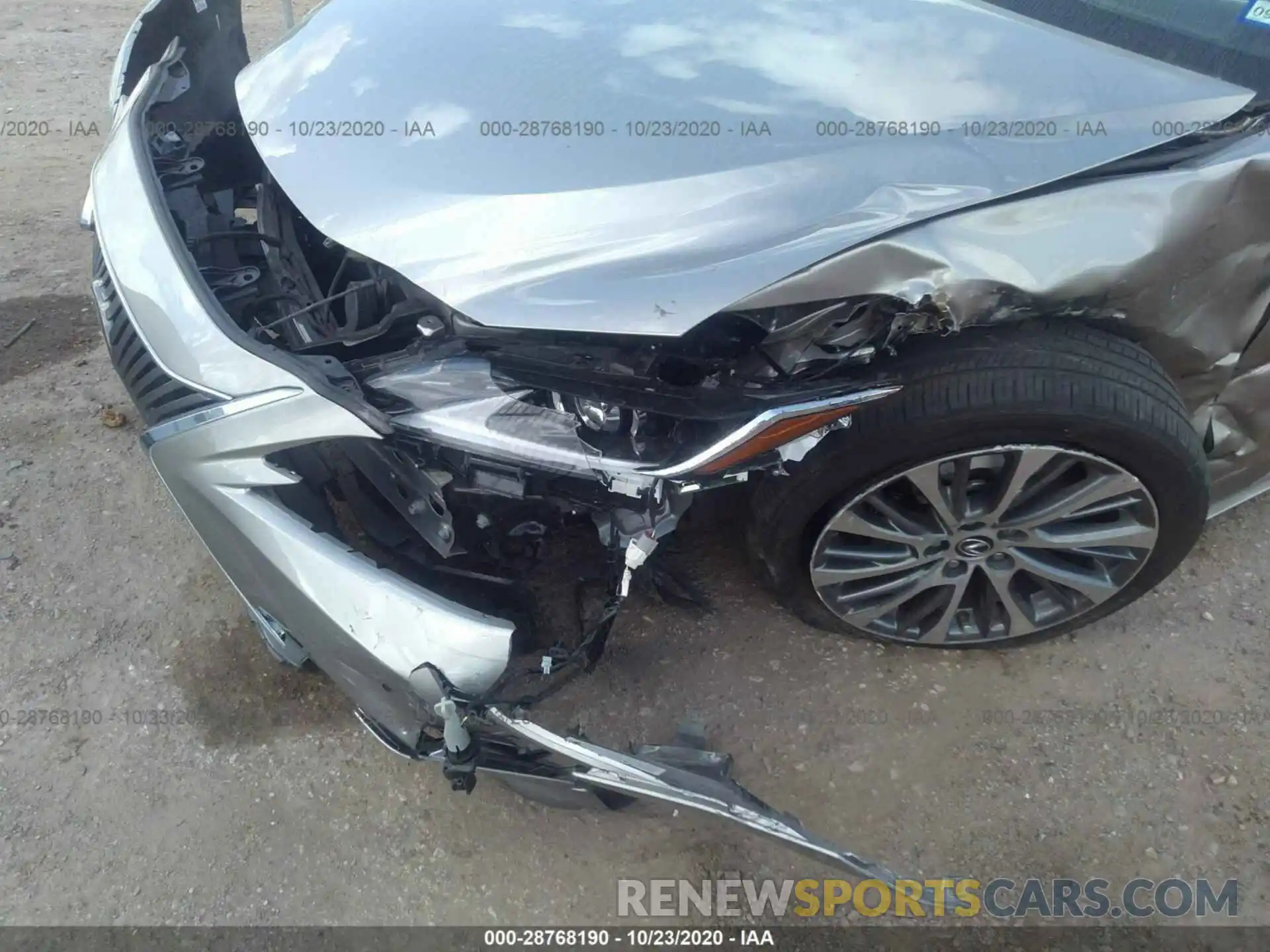 6 Photograph of a damaged car 58ABZ1B19KU005630 LEXUS ES 2019