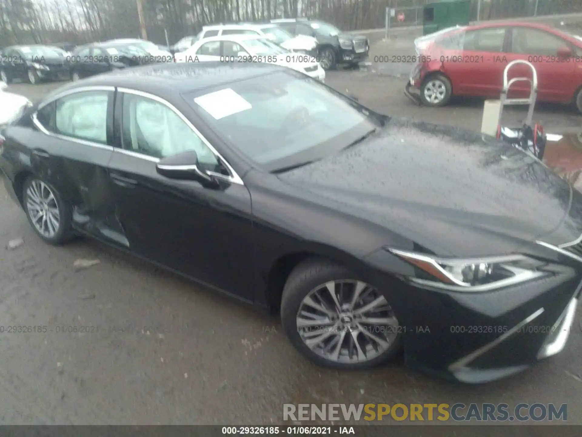 1 Photograph of a damaged car 58ABZ1B19KU034058 LEXUS ES 2019