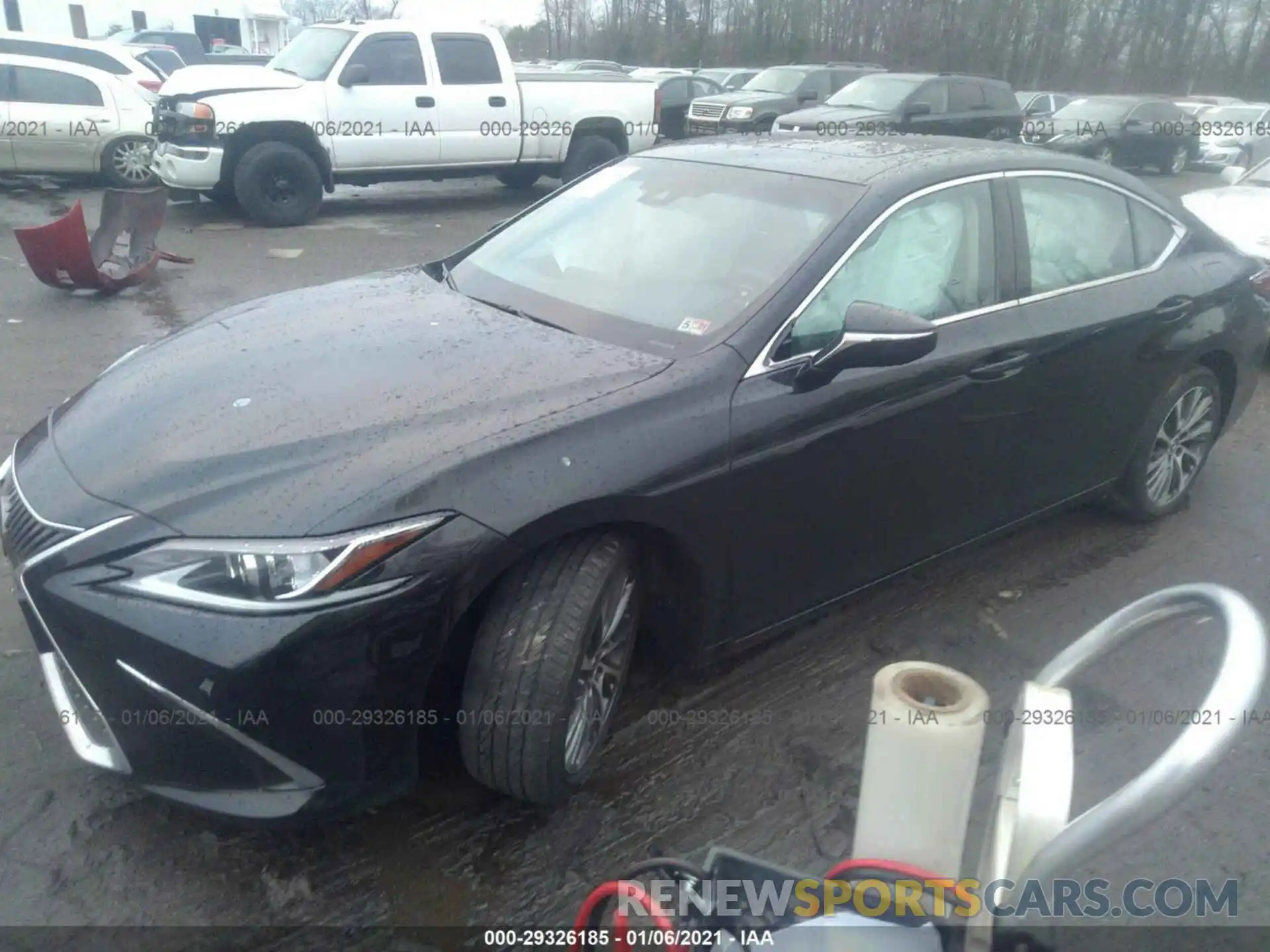 2 Photograph of a damaged car 58ABZ1B19KU034058 LEXUS ES 2019