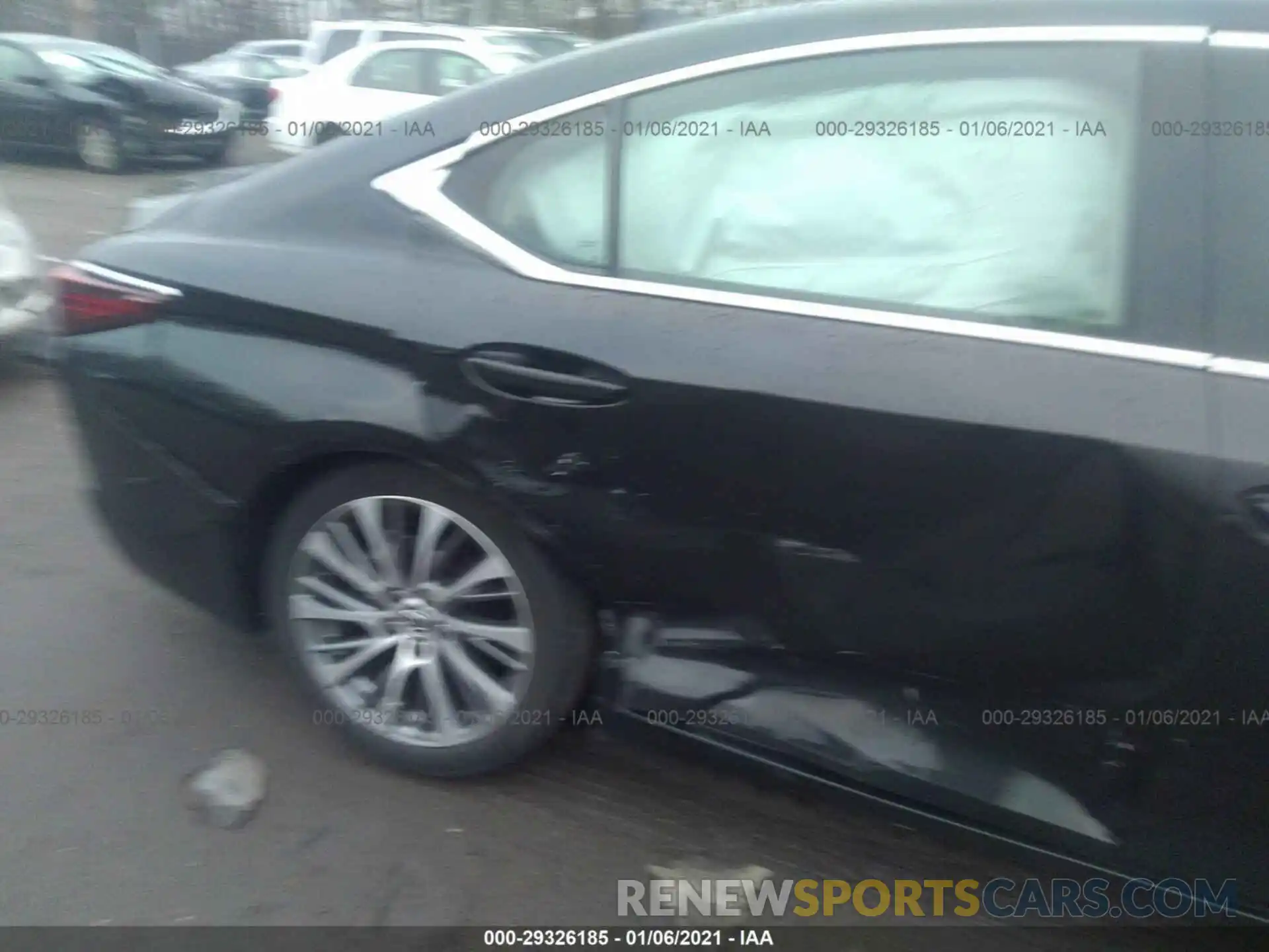 6 Photograph of a damaged car 58ABZ1B19KU034058 LEXUS ES 2019