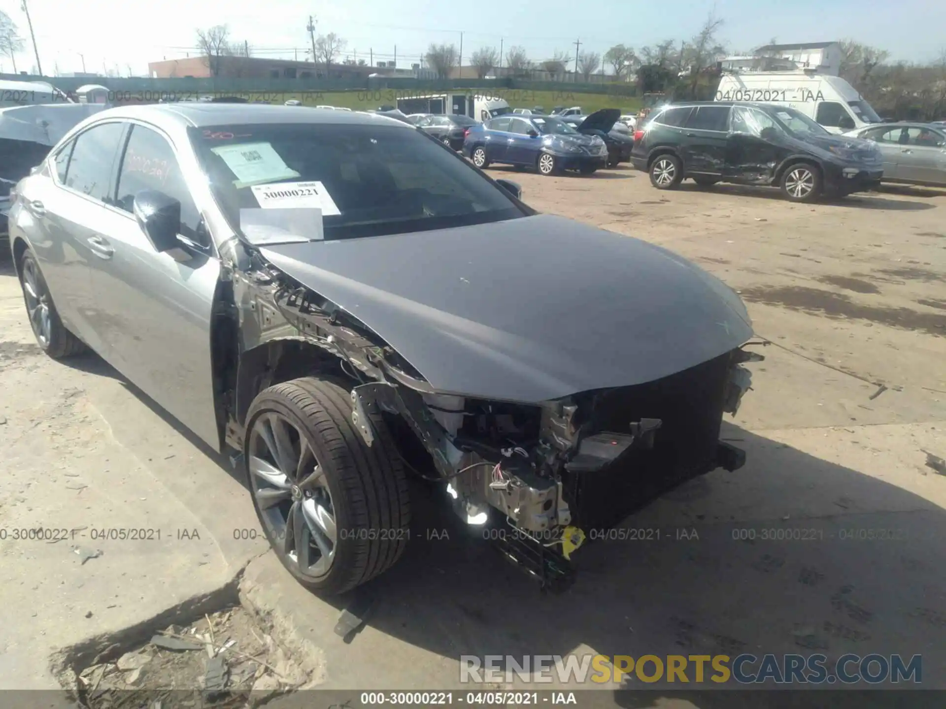 6 Photograph of a damaged car 58ABZ1B19KU042161 LEXUS ES 2019