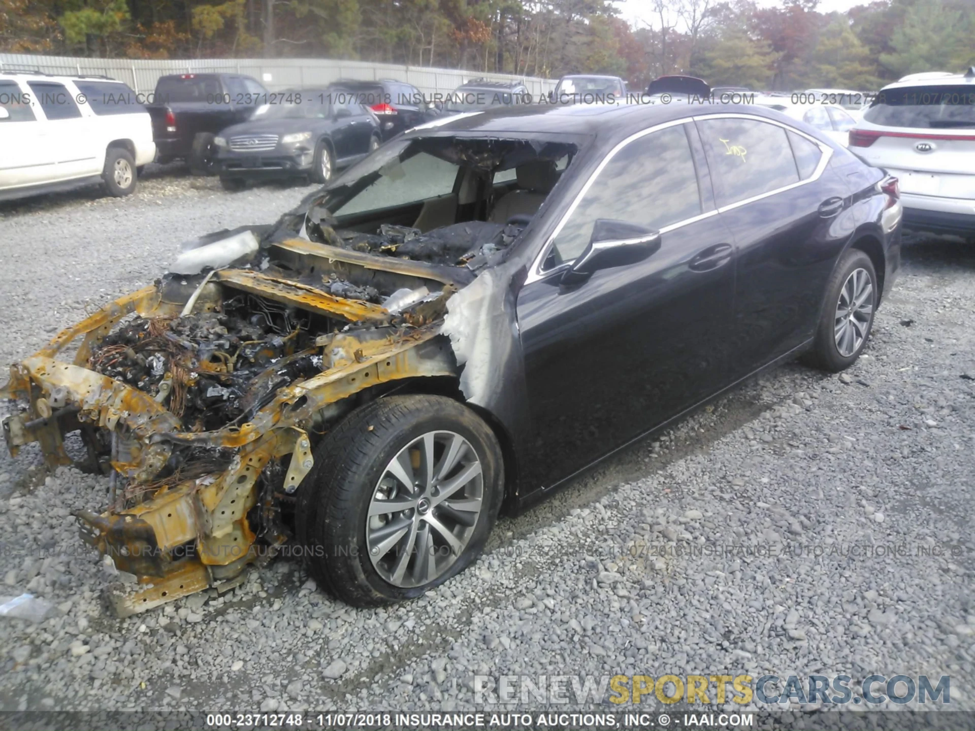 2 Photograph of a damaged car 58ABZ1B1XKU002591 LEXUS ES 2019