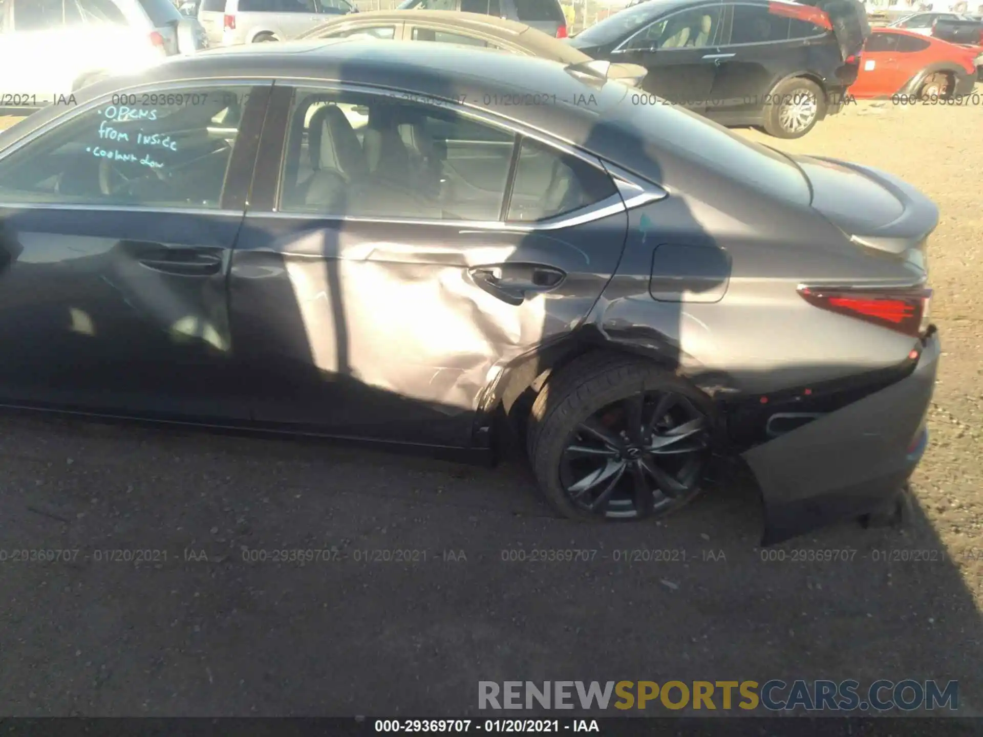 6 Photograph of a damaged car 58ABZ1B1XKU003868 LEXUS ES 2019