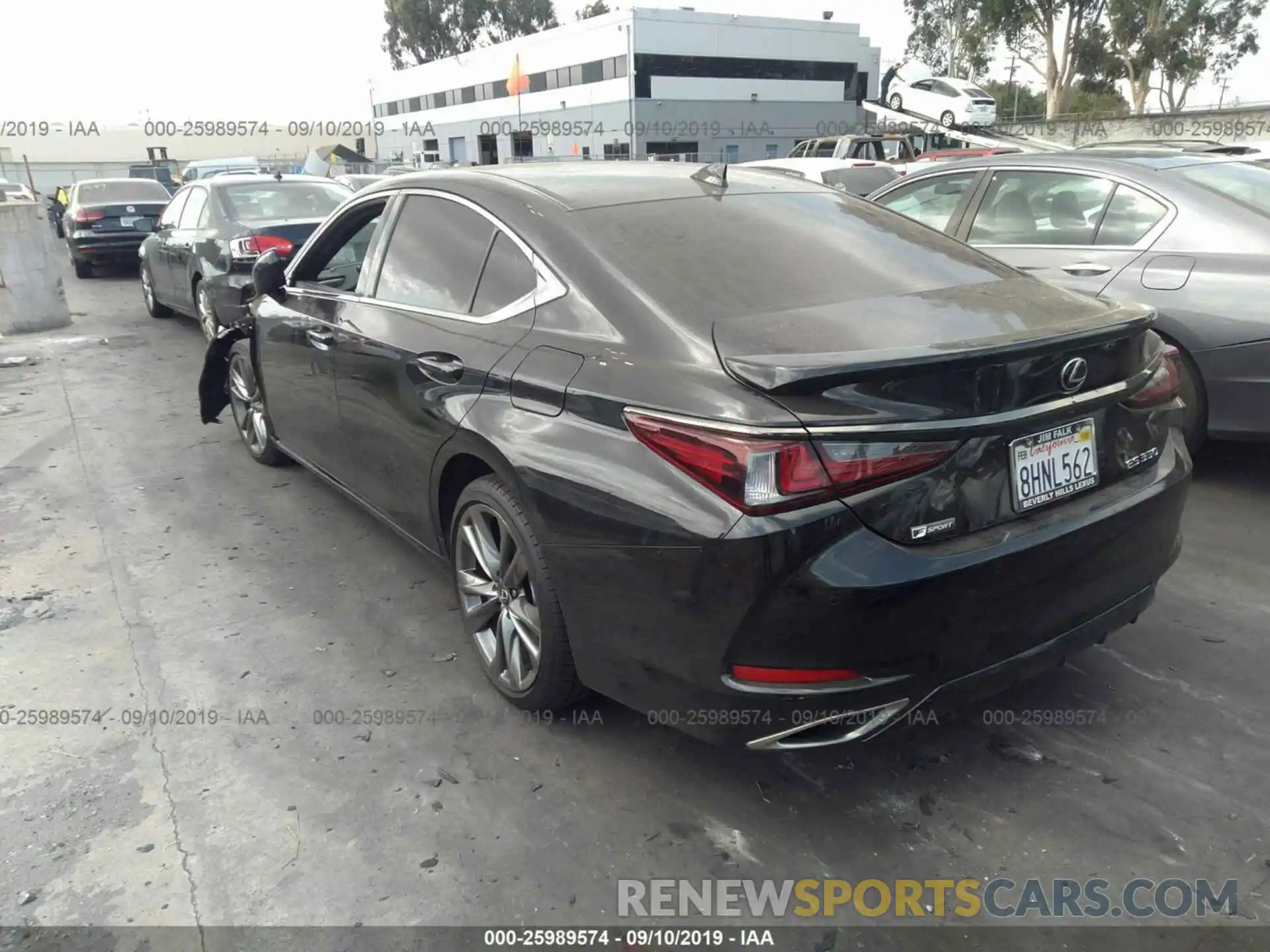 3 Photograph of a damaged car 58ABZ1B1XKU004549 LEXUS ES 2019