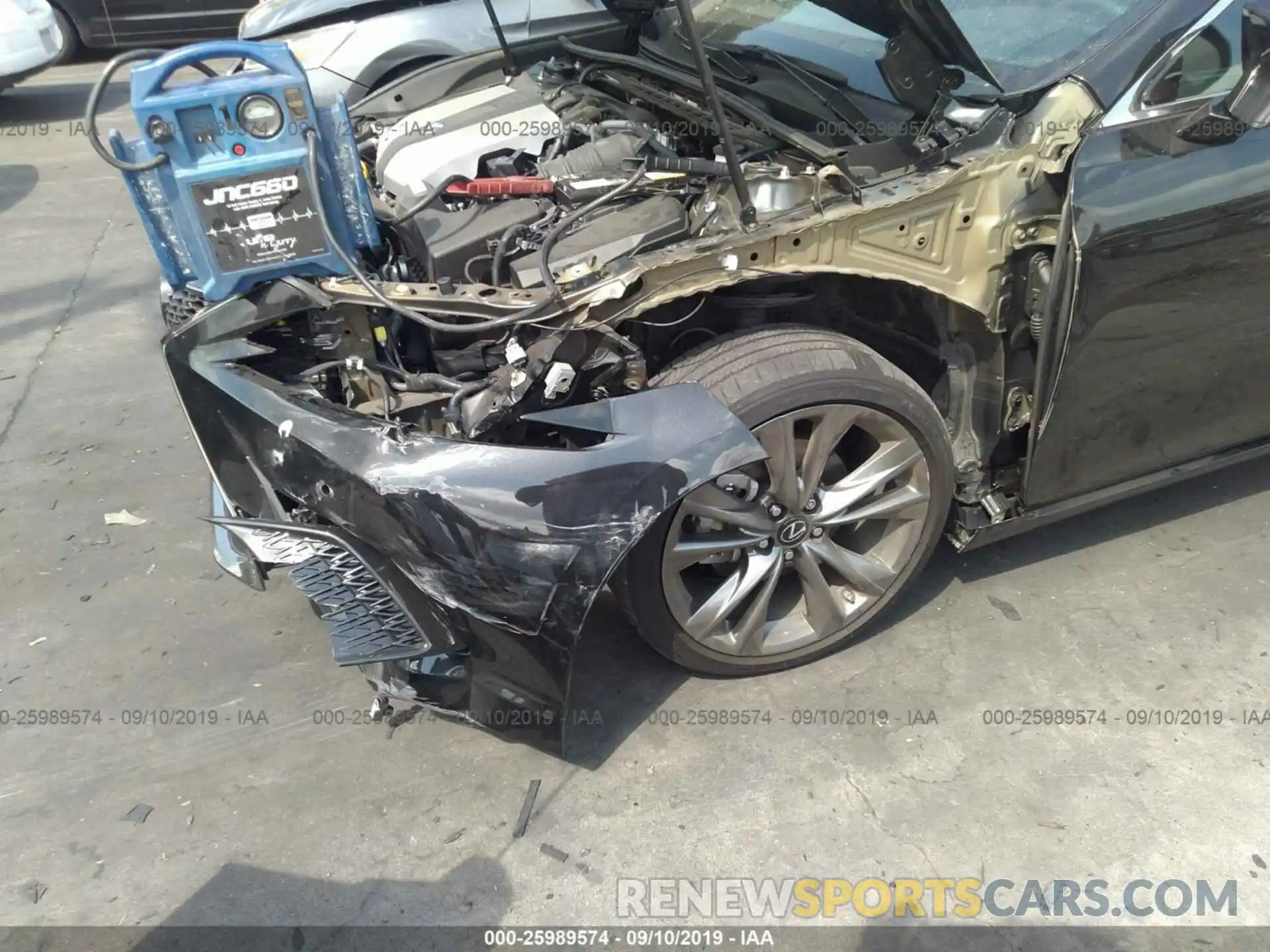 6 Photograph of a damaged car 58ABZ1B1XKU004549 LEXUS ES 2019