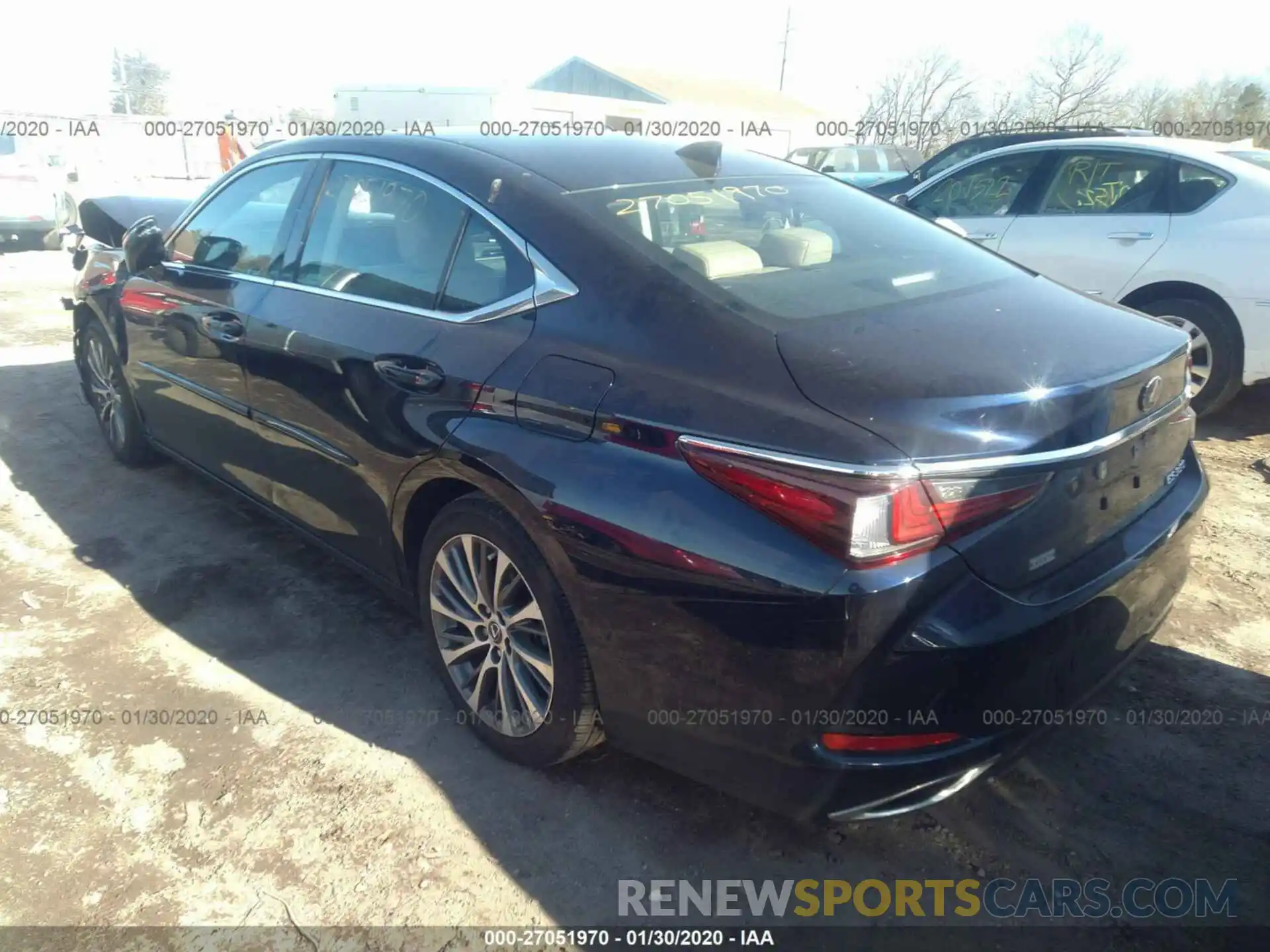 3 Photograph of a damaged car 58ABZ1B1XKU008651 LEXUS ES 2019