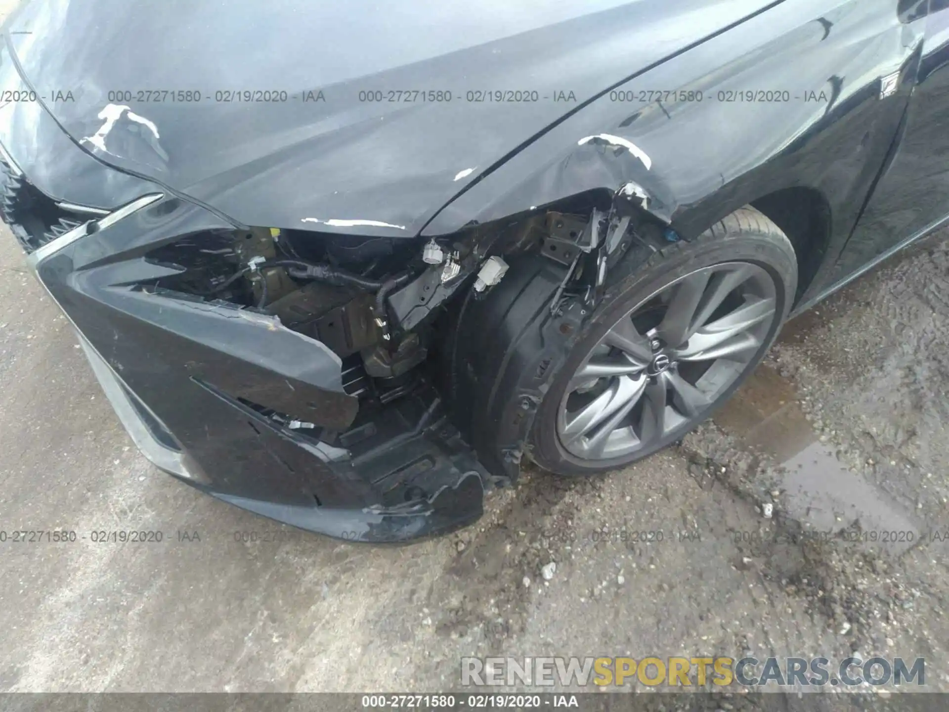 6 Photograph of a damaged car 58ABZ1B1XKU009668 LEXUS ES 2019