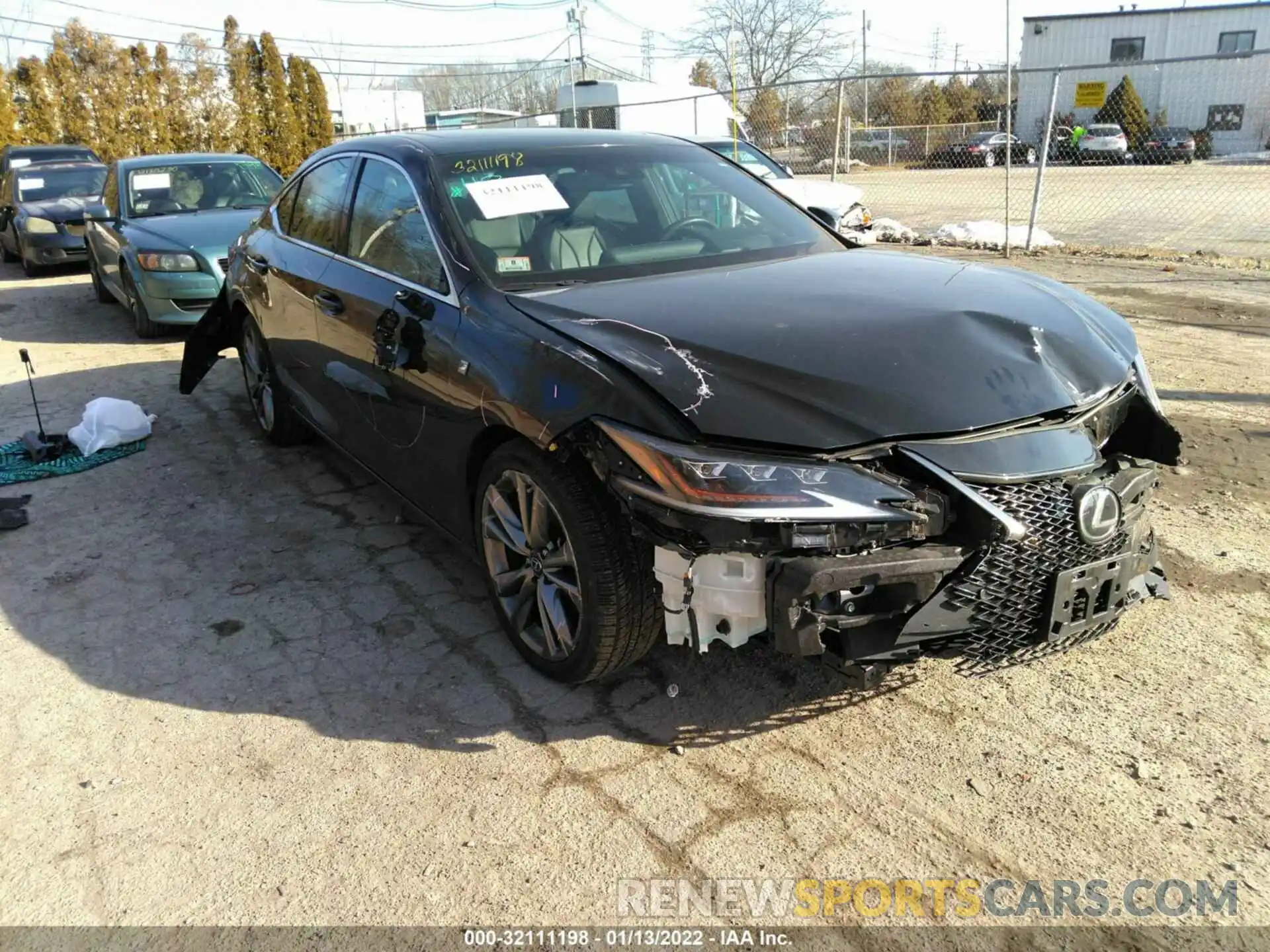 1 Фотография поврежденного автомобиля 58ABZ1B1XKU012036 LEXUS ES 2019